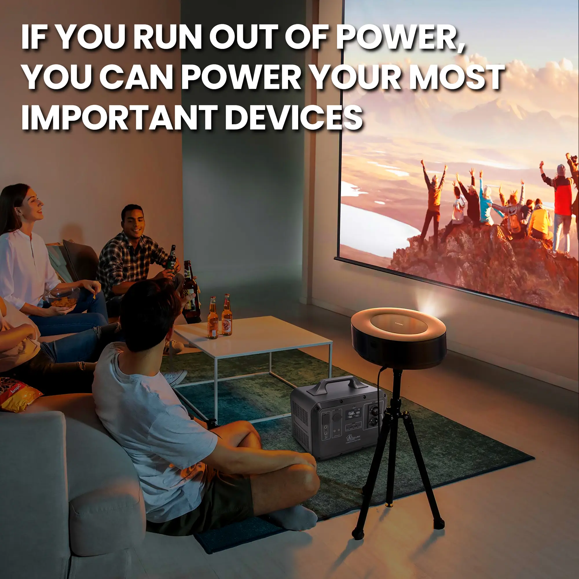 ELEKTRÁRNA EXTRALINK EPS-S1500F 1568 WH