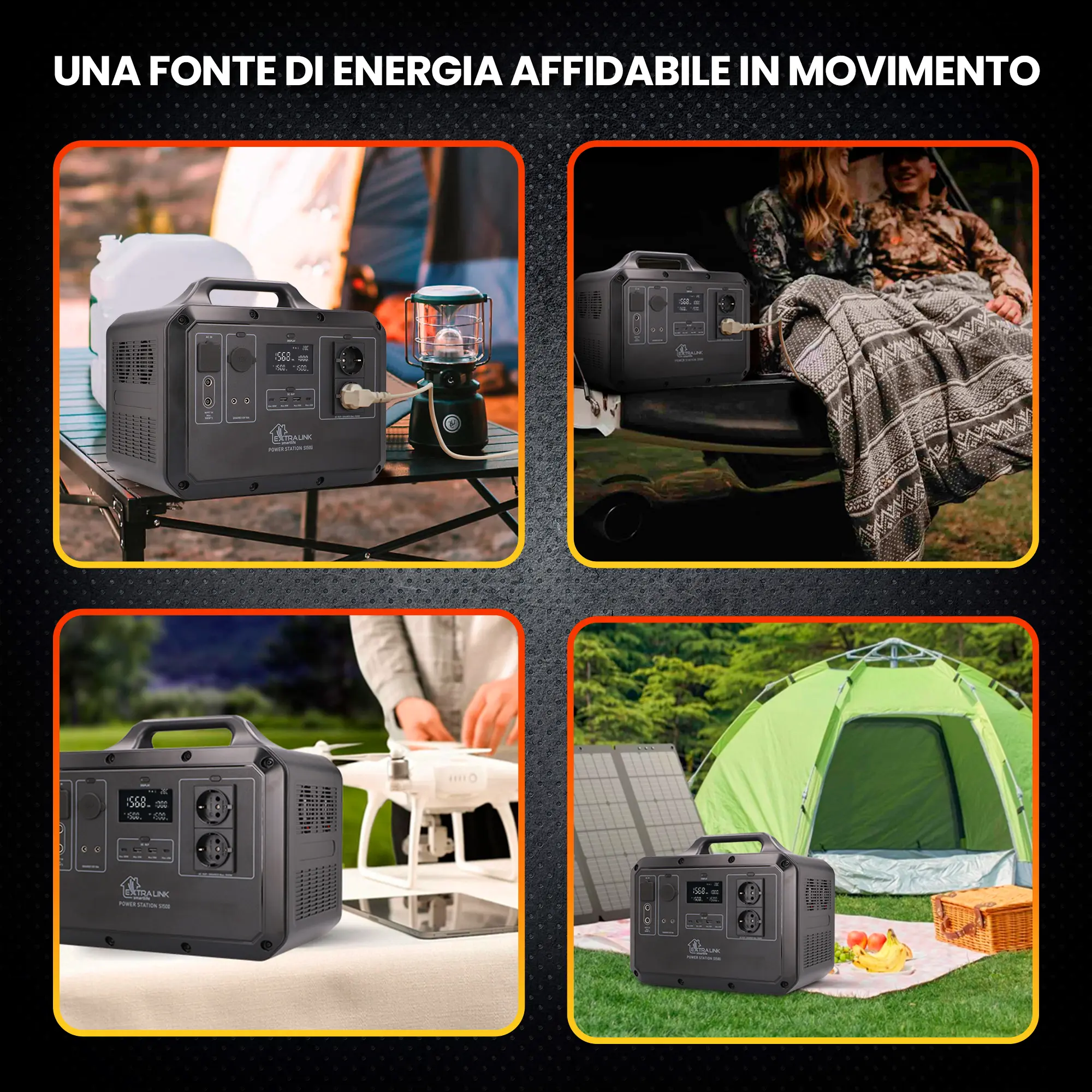 CENTRALE ELETTRICA EXTRALINK EPS-S1500S 1702 WH