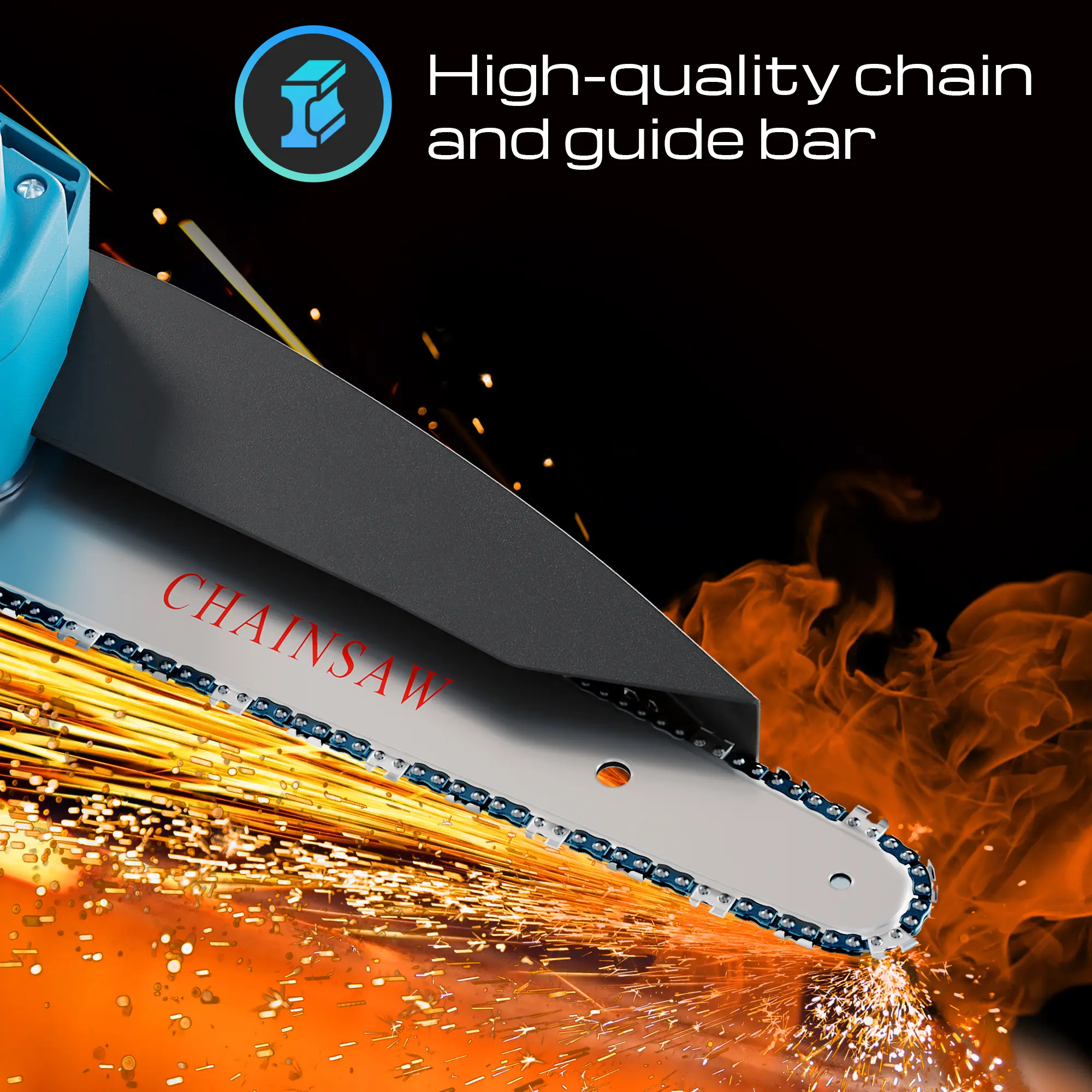 EXTRALINK ELECTRIC 6 INCH CHAIN SAW TM-107 batna24