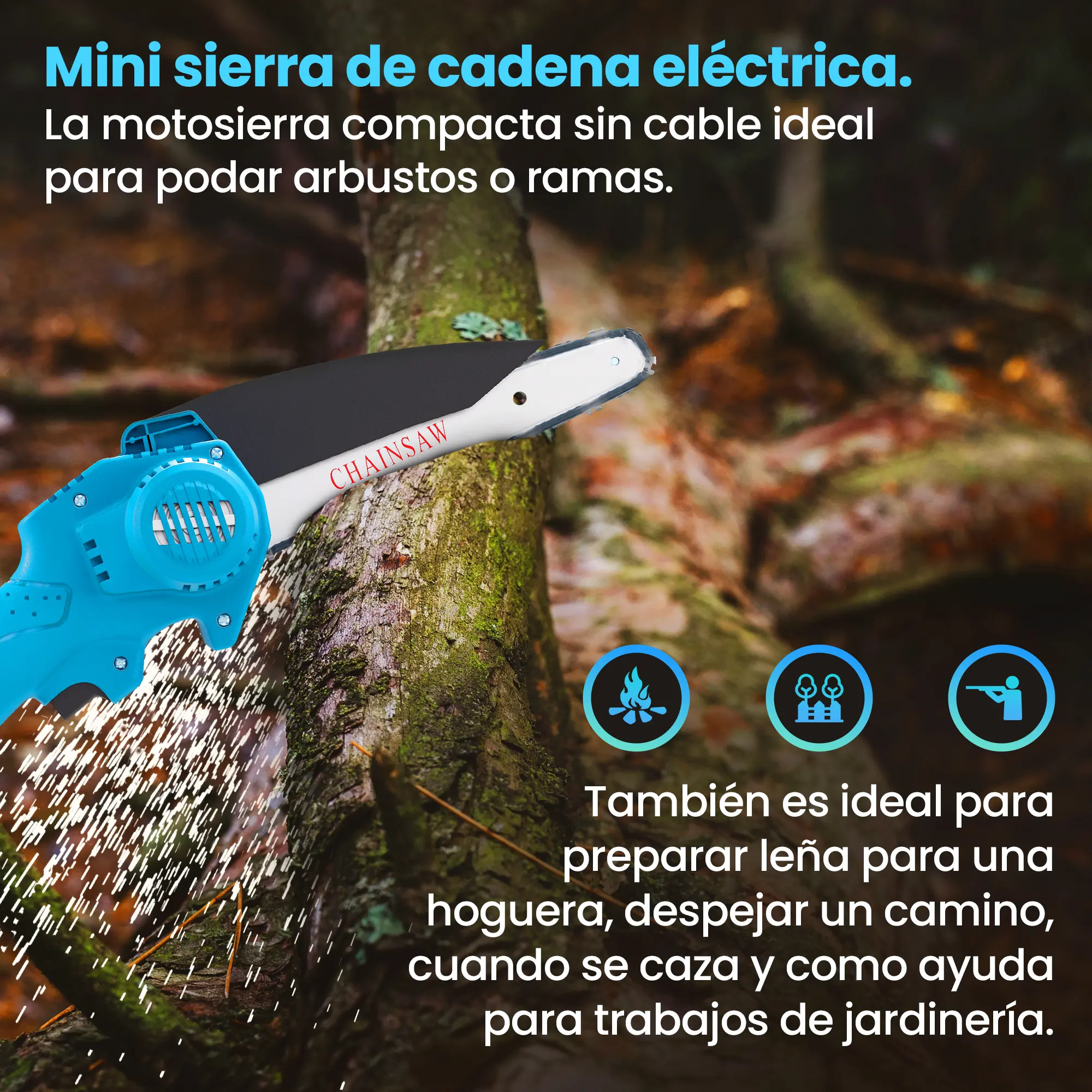 SIERRA DE CADENA EXTRALINK ELÉCTRICA DE 6 PULGADAS TM-107 batna24