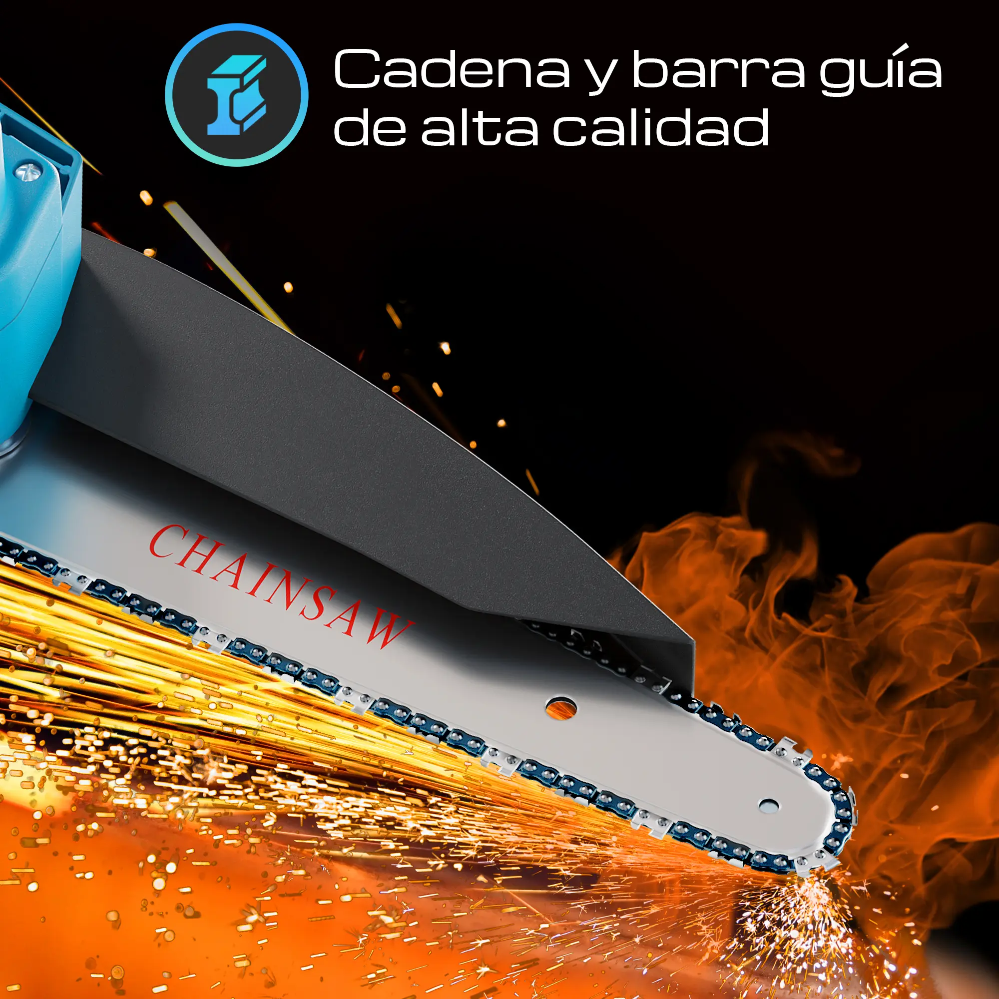 SIERRA DE CADENA EXTRALINK ELÉCTRICA DE 6 PULGADAS TM-107 batna24