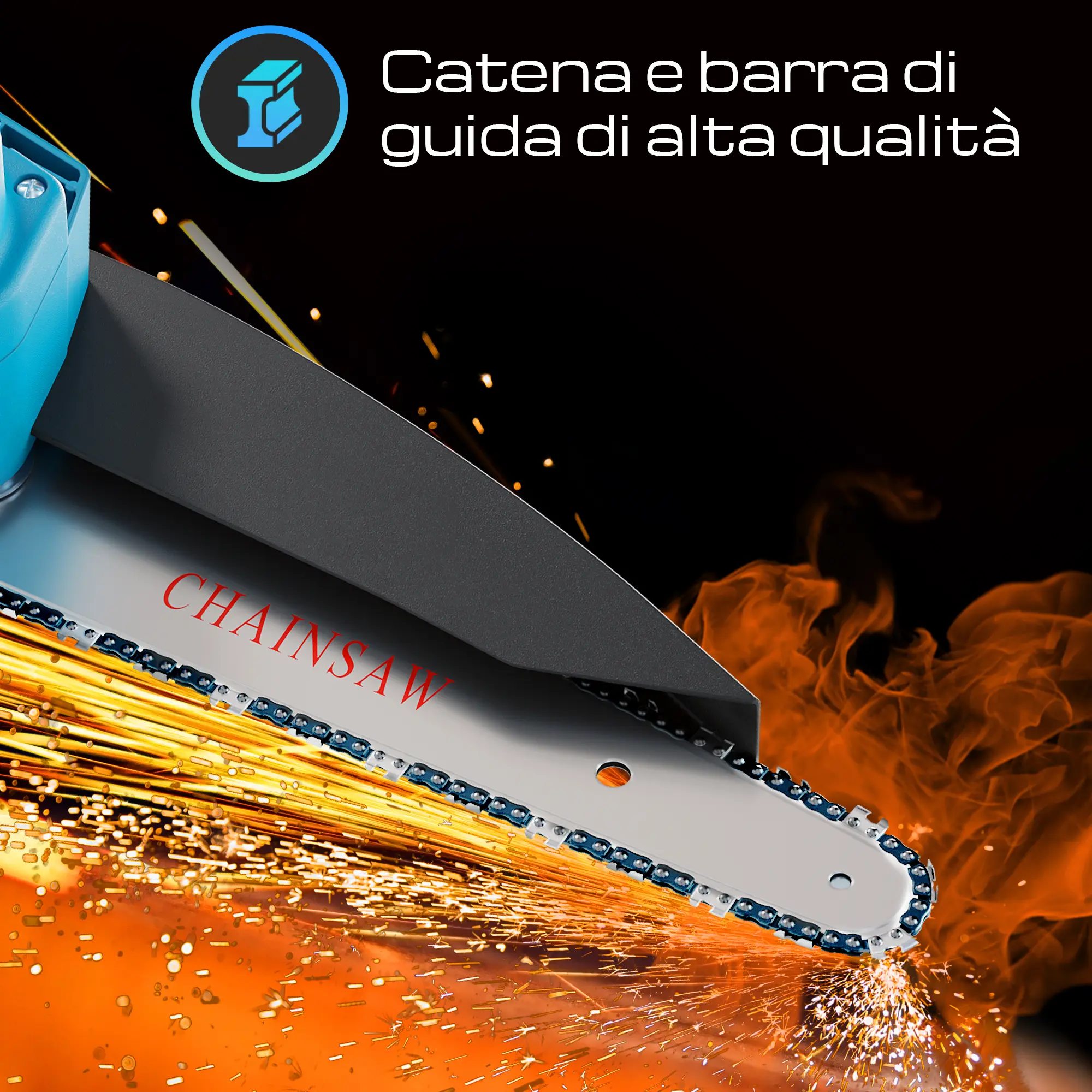 SEGA A CATENA ELETTRICA EXTRALINK DA 6 POLLICI TM-107 batna24