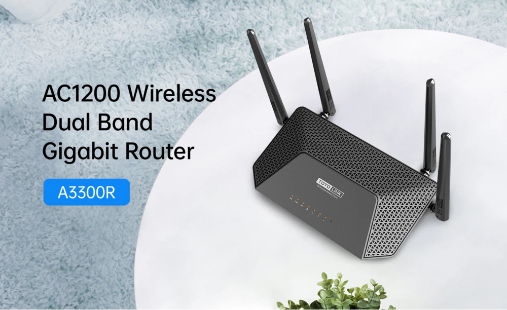 TOTOLINK A3300R AC1200 WIRELESS DUAL BAND GIGABIT ROUTER batna24