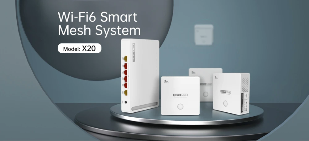 TOTOLINK X20 AX1800 SMART MESH SYSTEM batna24