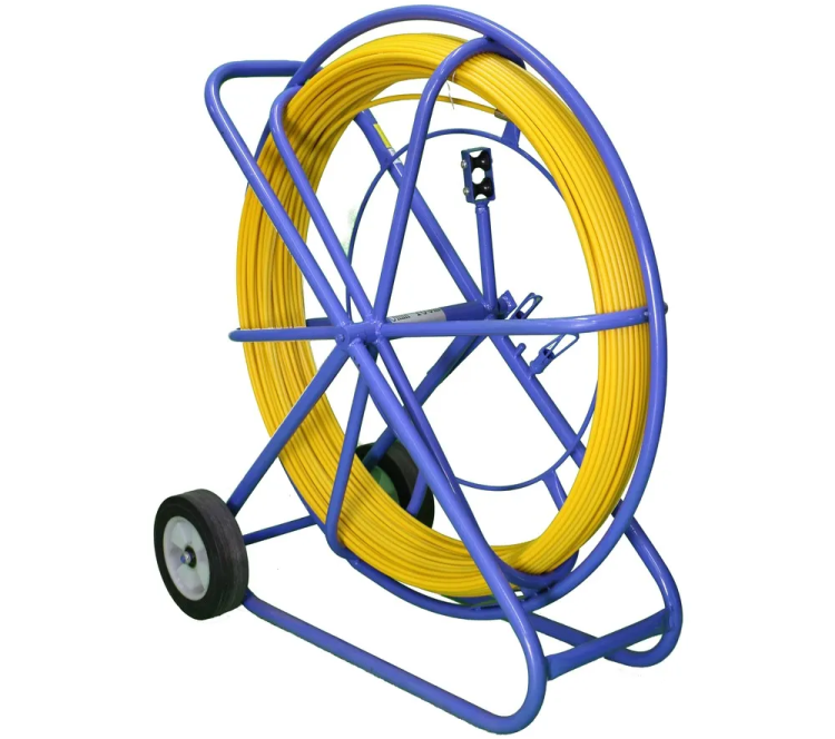 VARILLA DE TRACCIÓN DE CABLE EXTRALINK 4,5MM 50M VARILLA DE TRACCIÓN DE CABLE DE FIBRA DE VIDRIO 4,5MM 50M AMARILLO