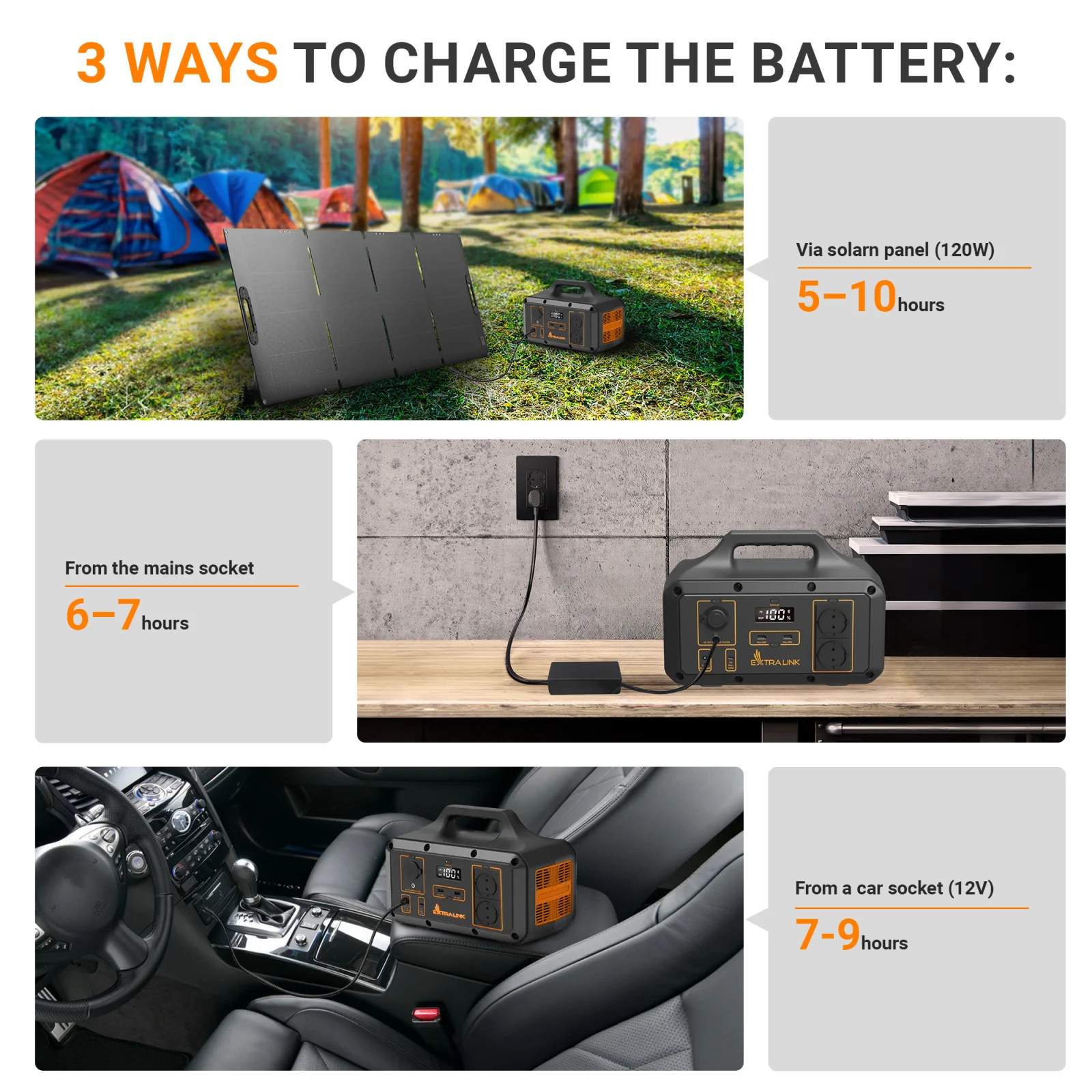 Stazione di alimentazione Extralink Power Ranger EPS-S500S