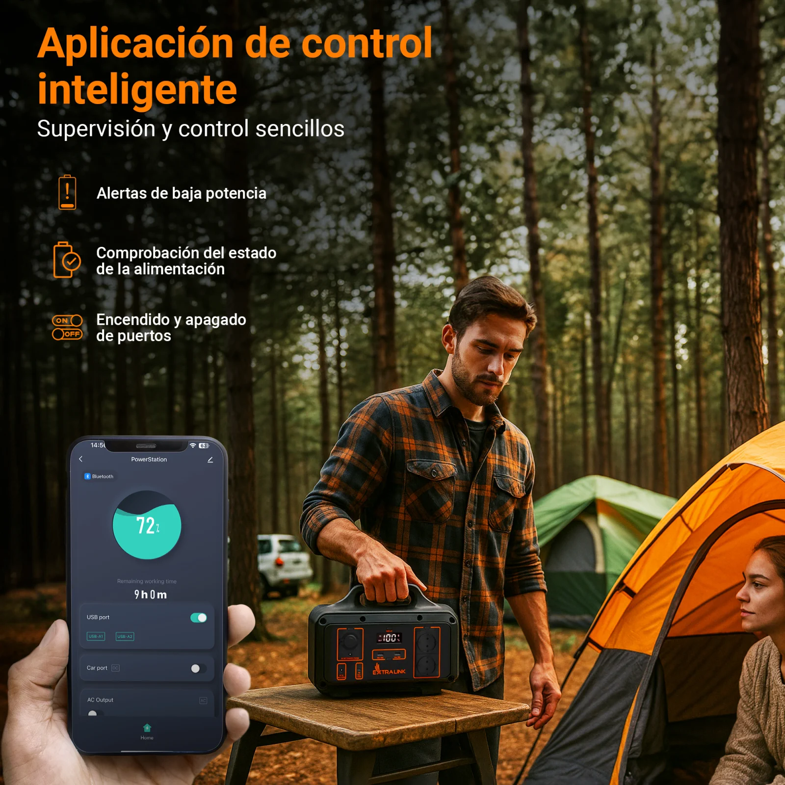 Central el&eacute;ctrica Power Ranger EPS-S500S de Extralink