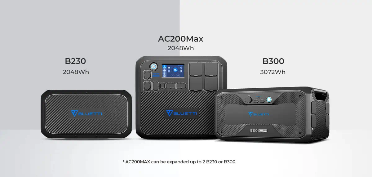 BLUETTI AC200MAX 2200W 2048WH CENTRAL SOLAR batna24