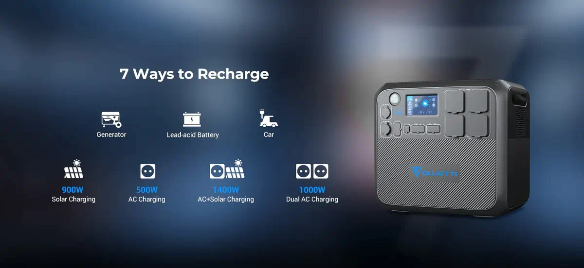 BLUETTI AC200MAX 2200W 2048WH CENTRAL SOLAR batna24