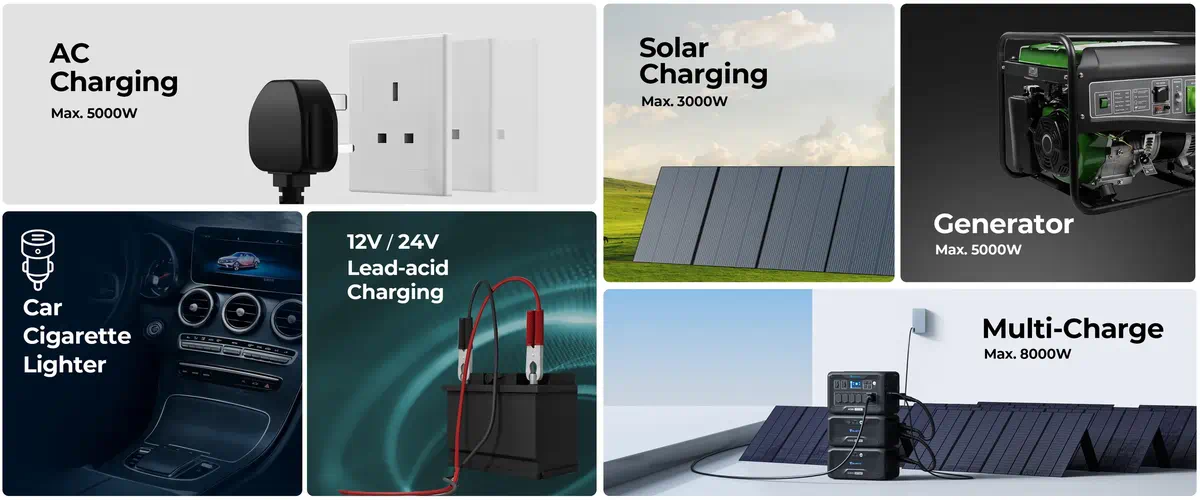 BLUETTI AC500 POWER STATION B300S BATERÍA DE RESPALDO batna24