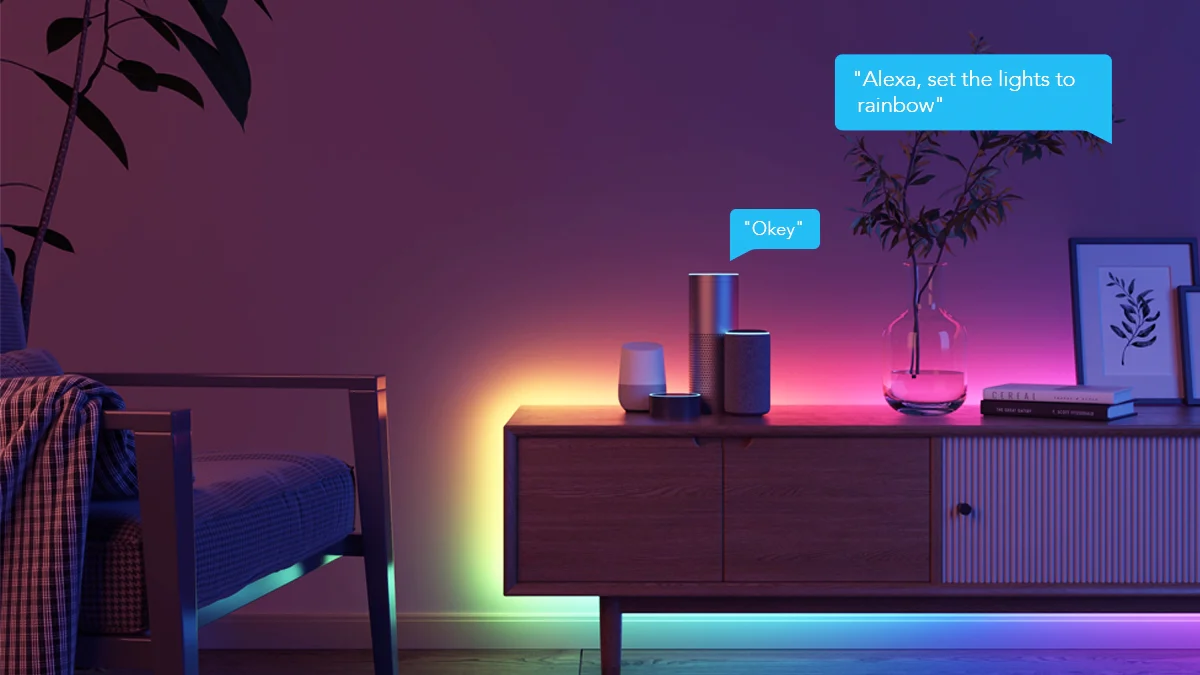 GOVEE H618A RGBIC BASIC WI-FI BLUETOOTH LED STRIP LIGHTS (5 METROS) batna24