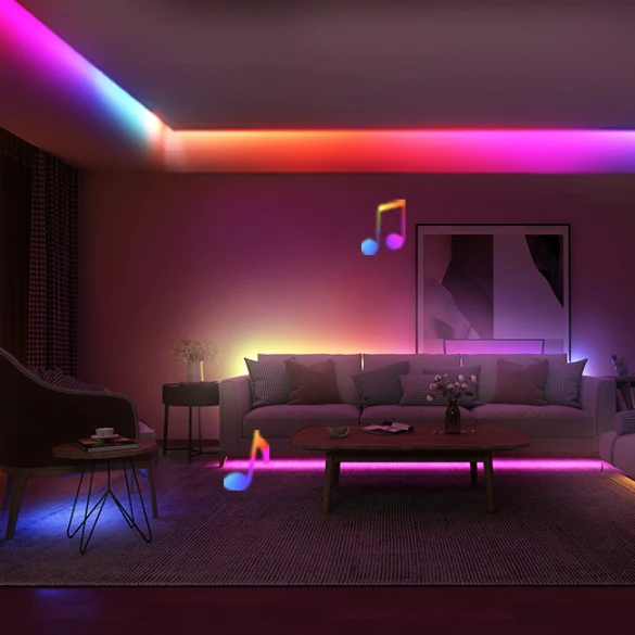 GOVEE H618A RGBIC BASIC WI-FI BLUETOOTH LED STRIP LIGHTS (5 METROS) batna24