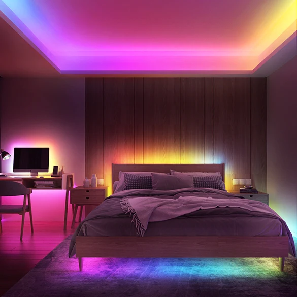 GOVEE H618A RGBIC BASIC WI-FI BLUETOOTH LED STRIP LIGHTS (5 METROS) batna24