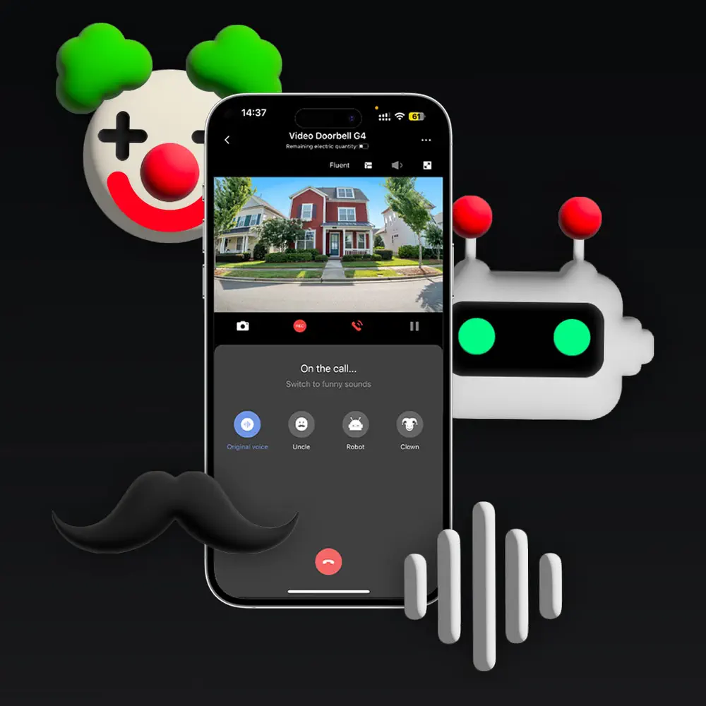 AQARA SMART VIDEO DOORBELL G4 BLACK