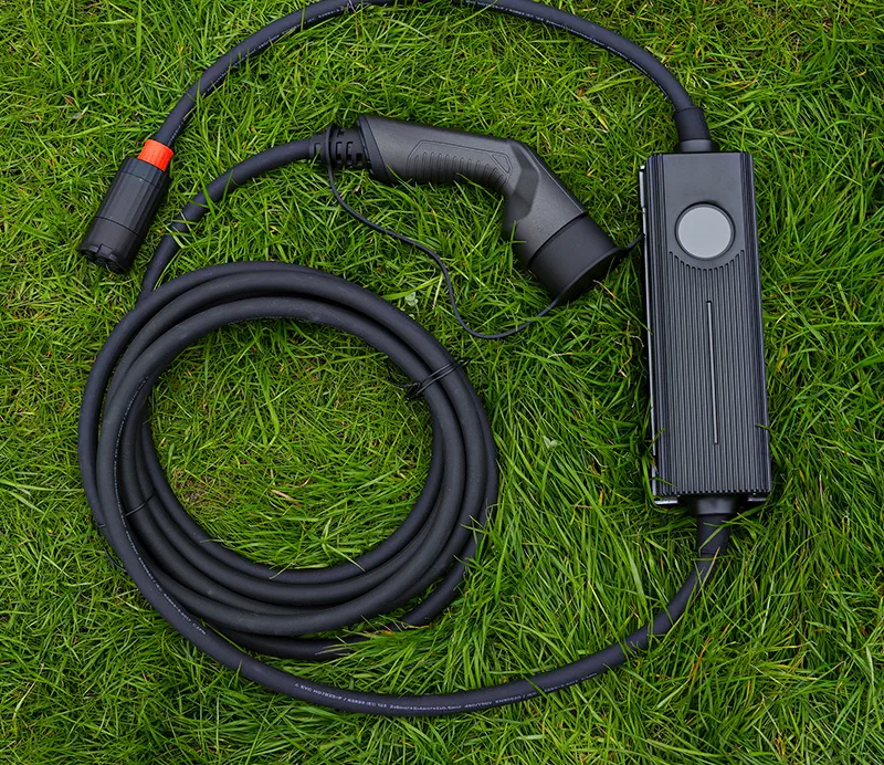 EXTRALINK BS-PCD050 CARICABATTERIE EV PORTATILE, 3 FASI 24A 16,5KW