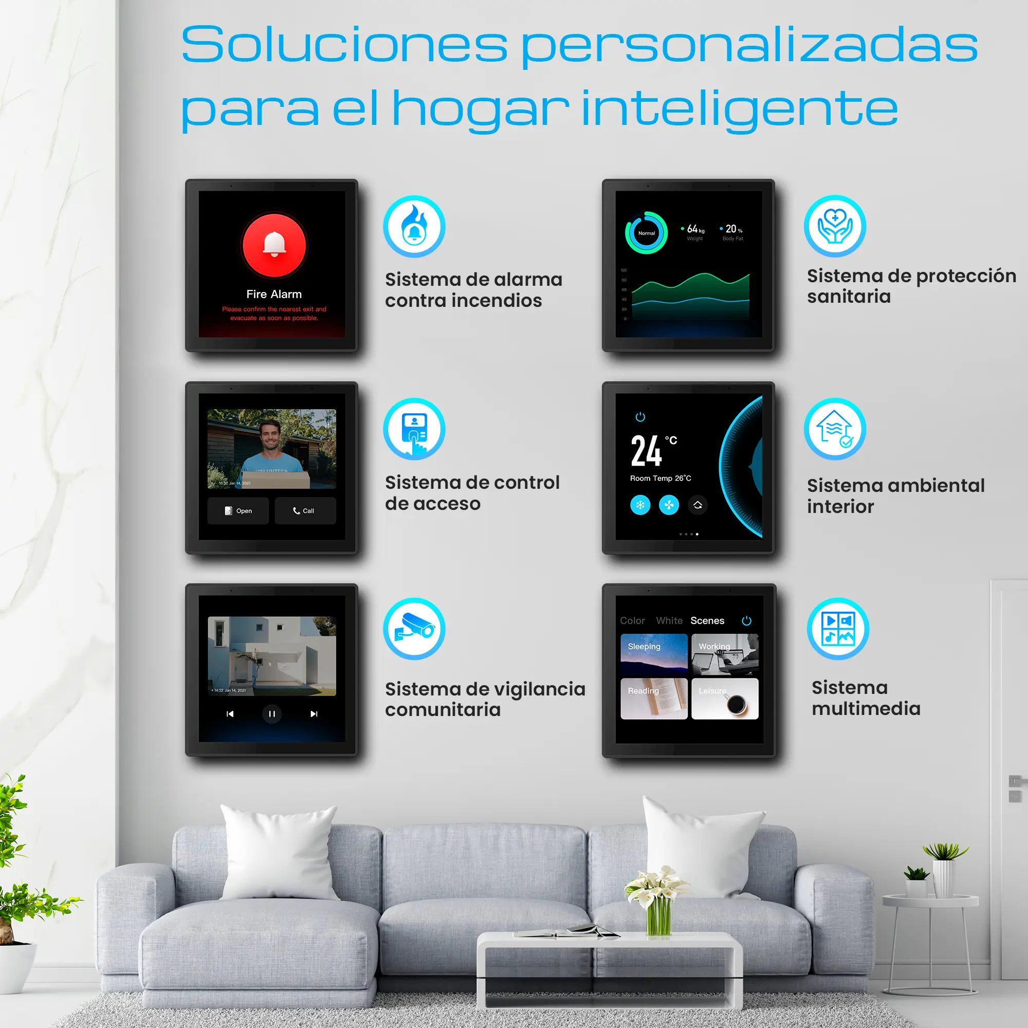 PANEL DE CONTROL EXTRALINK SMART LIFE ESH-CP1 batna24