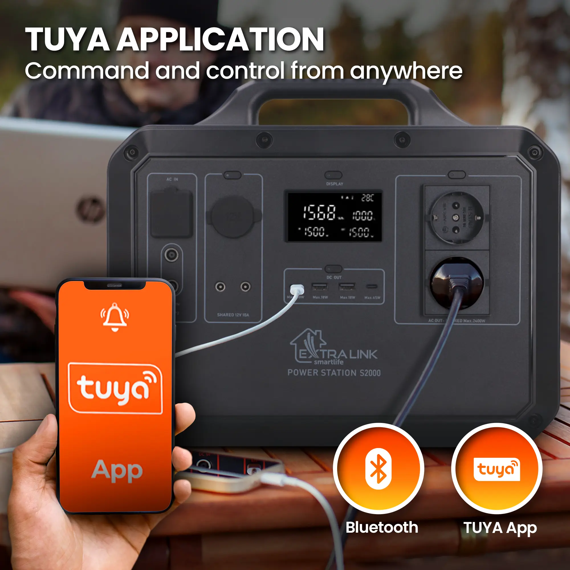 CENTRAL ELÉCTRICA EXTRALINK EPS-S1500F 17568 WH