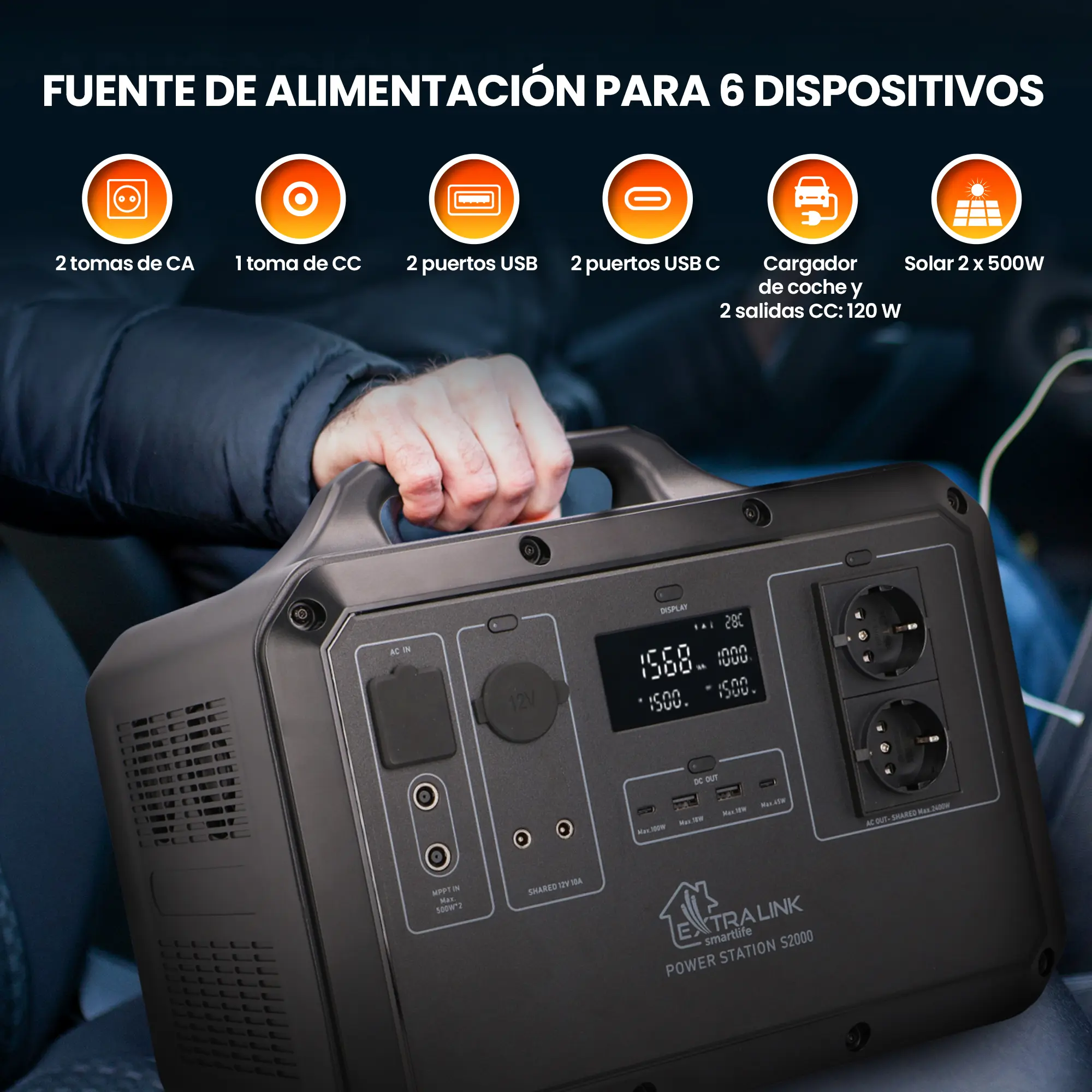 CENTRAL EXTRALINK EPS-S1500F 1568 WH