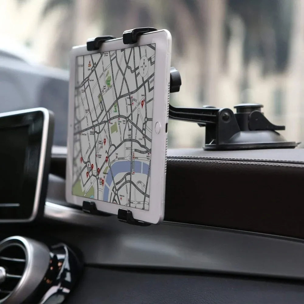 TECHLY UCHWYT SAMOCHODOWY DO TABLETU 7-10.1 CALI Z PRZYSSAWKĄ