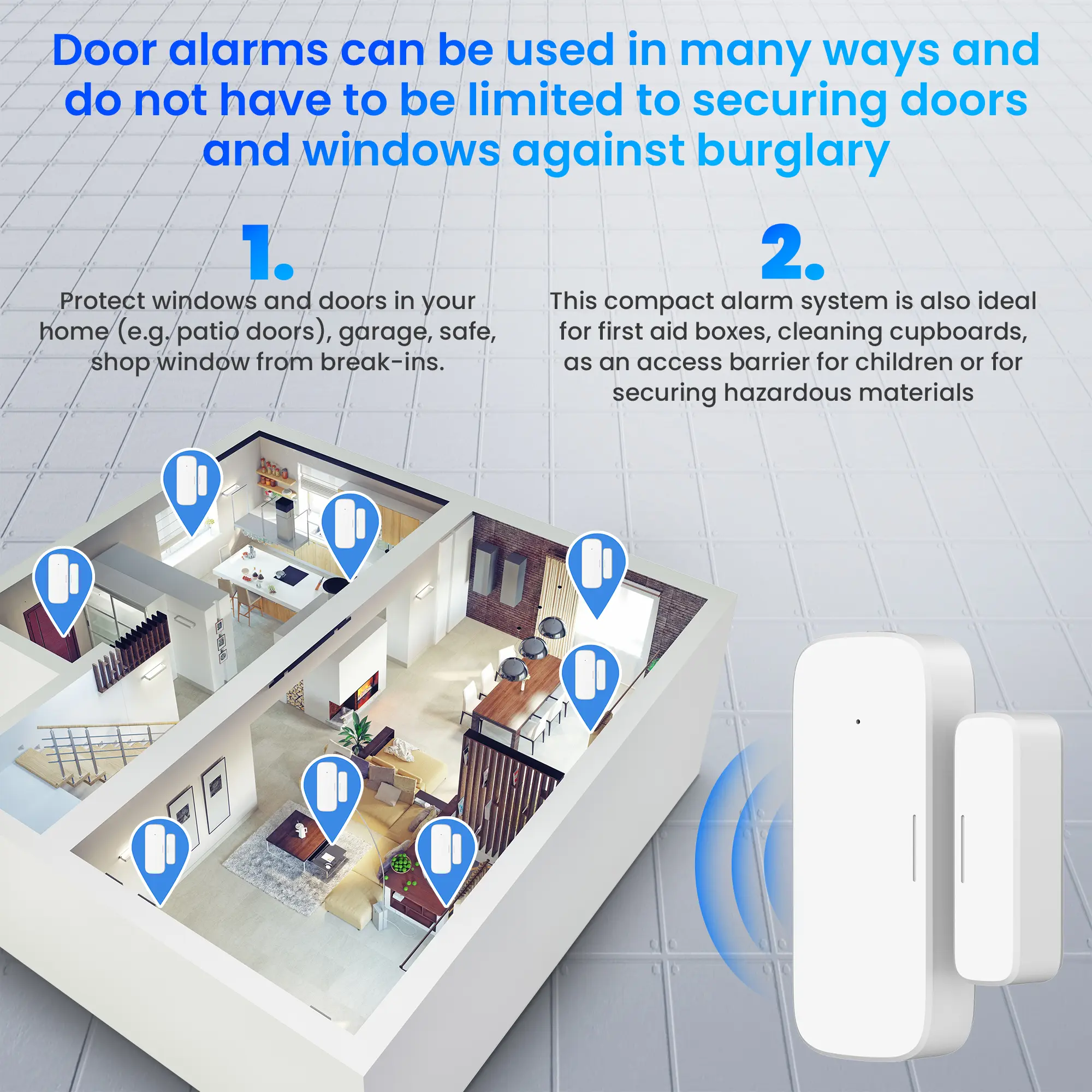 EXTRALINK SMART LIFE WINDOW DOOR SENSOR