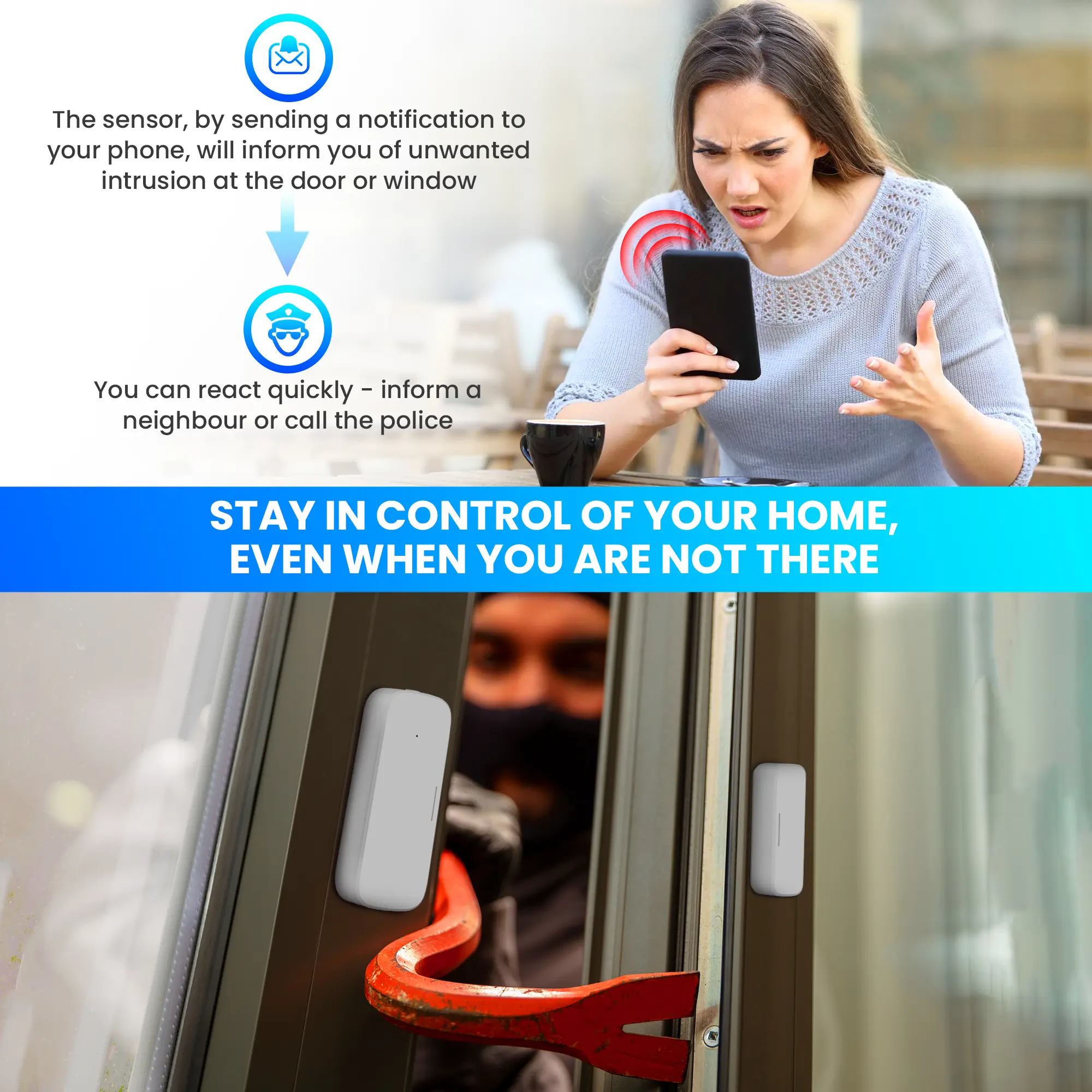EXTRALINK SMART LIFE WINDOW DOOR SENSOR