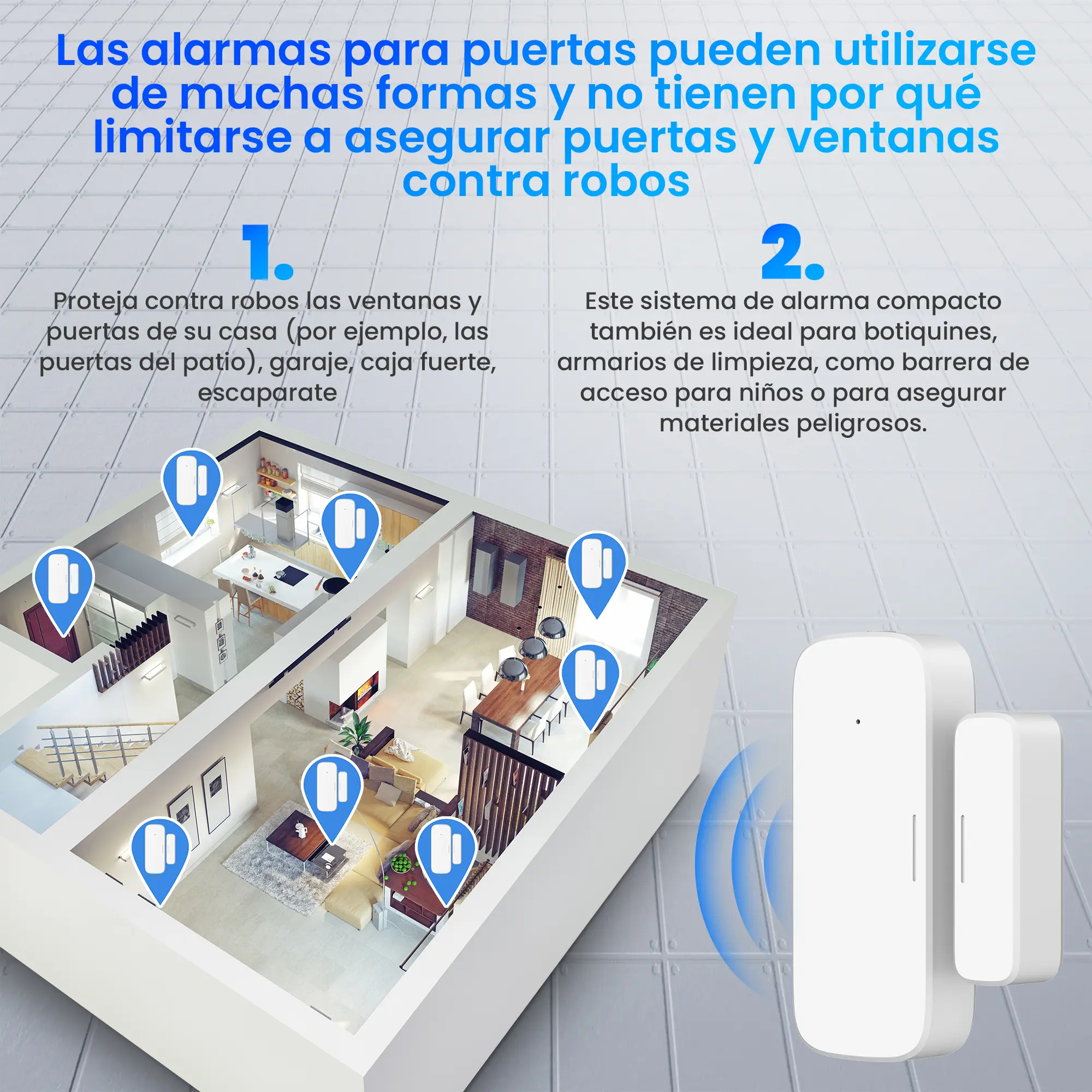 EXTRALINK SMART LIFE SENSOR DE PUERTA VENTANA