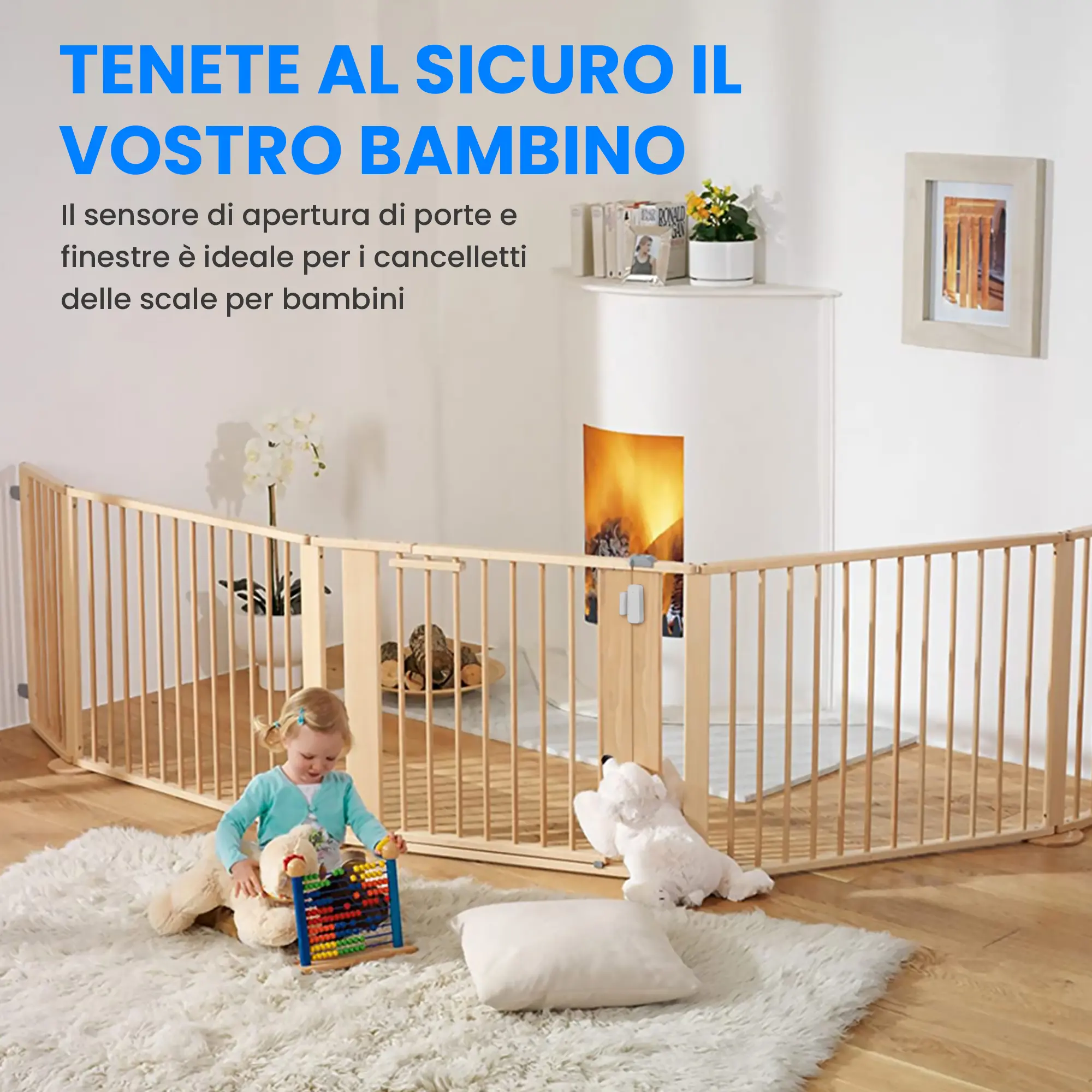 SENSORE PER PORTE E FINESTRE EXTRALINK SMART LIFE