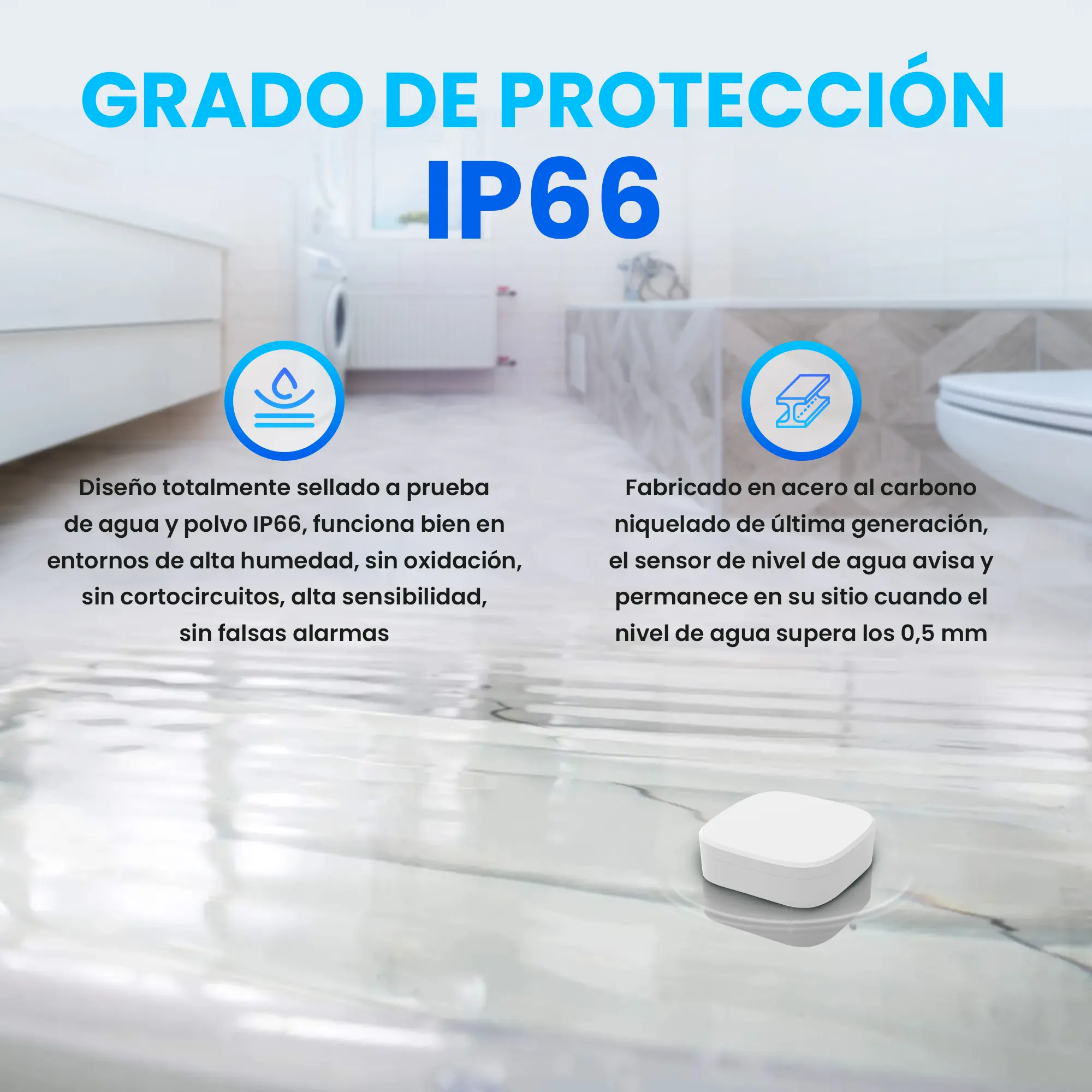 SENSOR DE AGUA EXTRALINK SMART LIFE