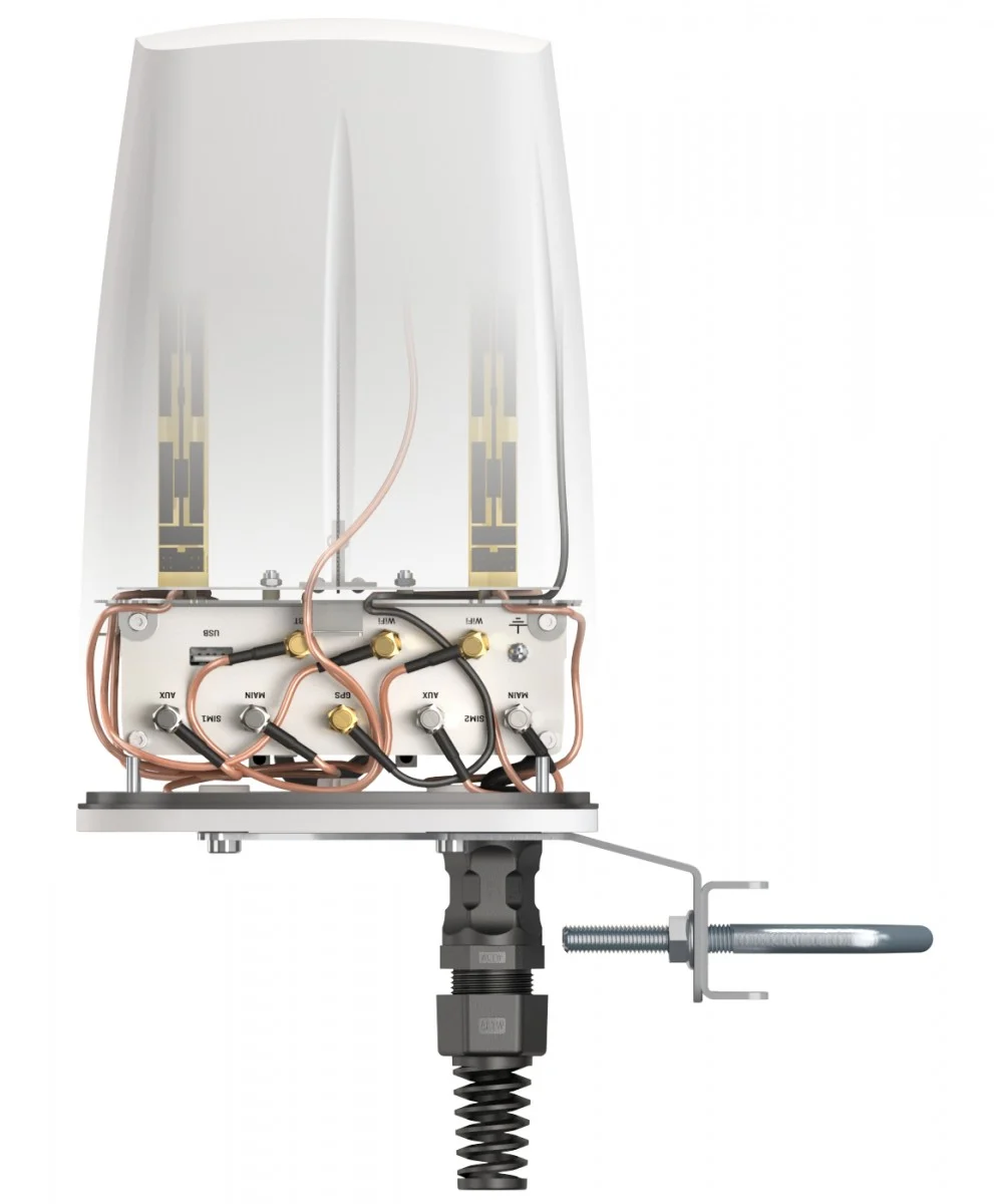 QUWIRELESS QUSPOT FOR RUTX12/RUTX14 2X ANTENNA LTE WI-FI DUAL BAND GPS BLUETOOTH