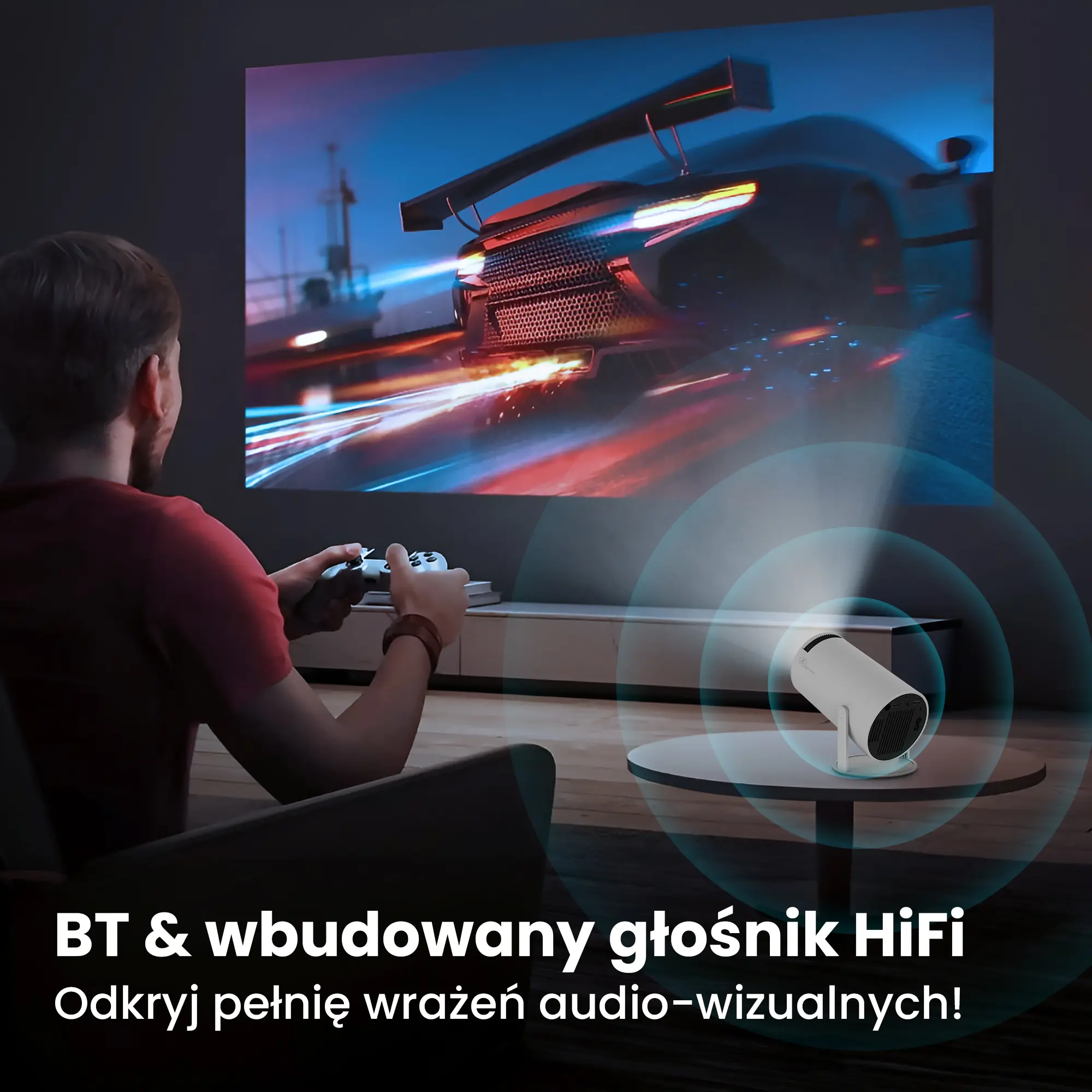 EXTRALINK SMART LIFE PROJECTOR INTELIGENTE ESP-300