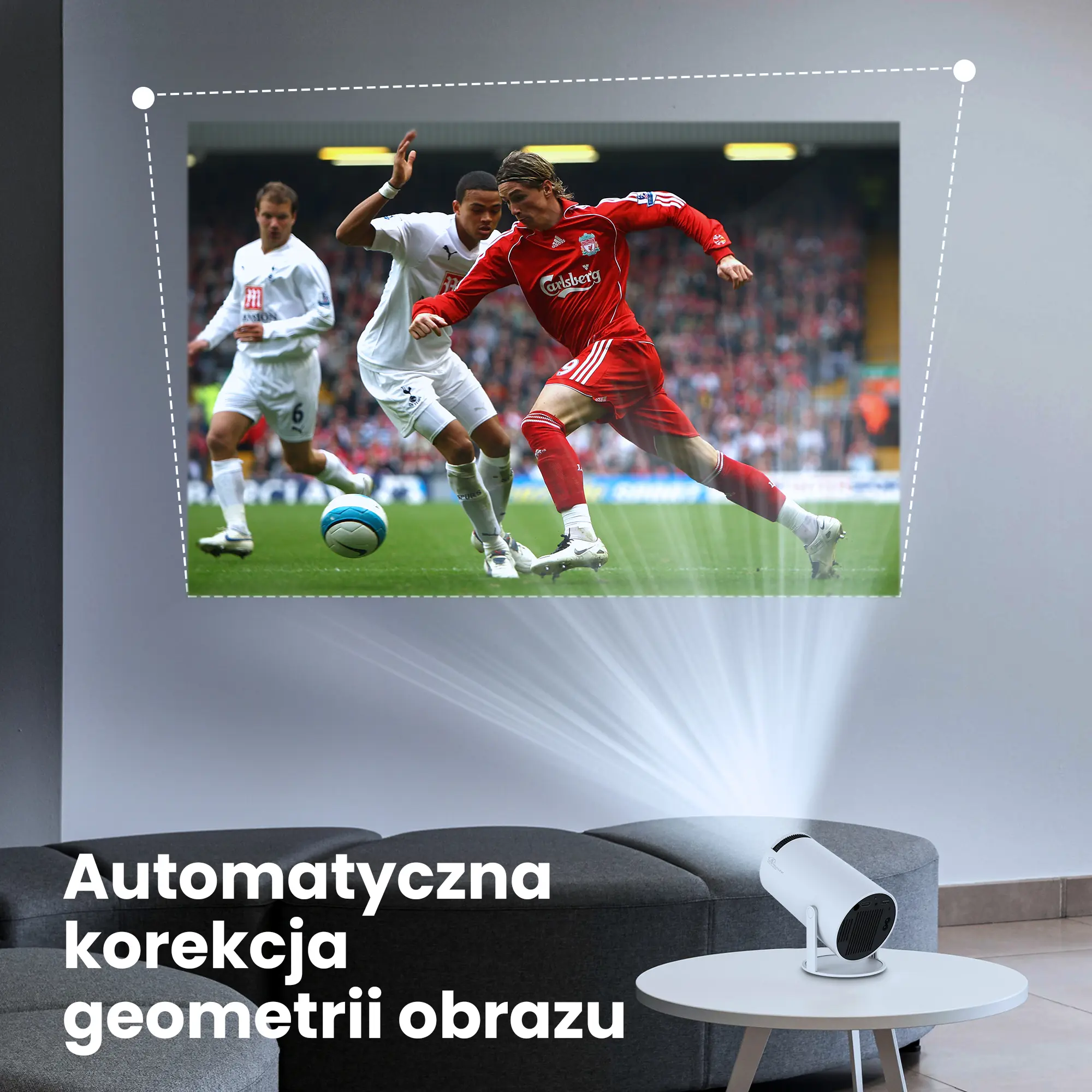 EXTRALINK SMART LIFE PROJECTOR INTELIGENTE ESP-300, 120 ANSI, 720P