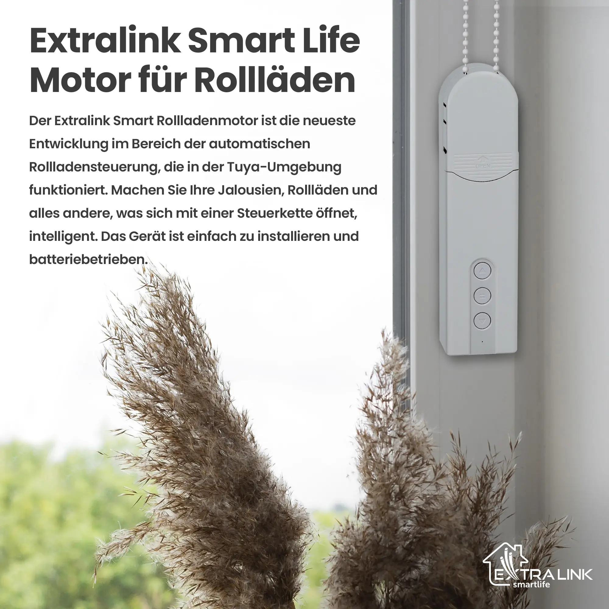EXTRALINK SMART ROLLER BLINDS MOTOR ESH-RBM1