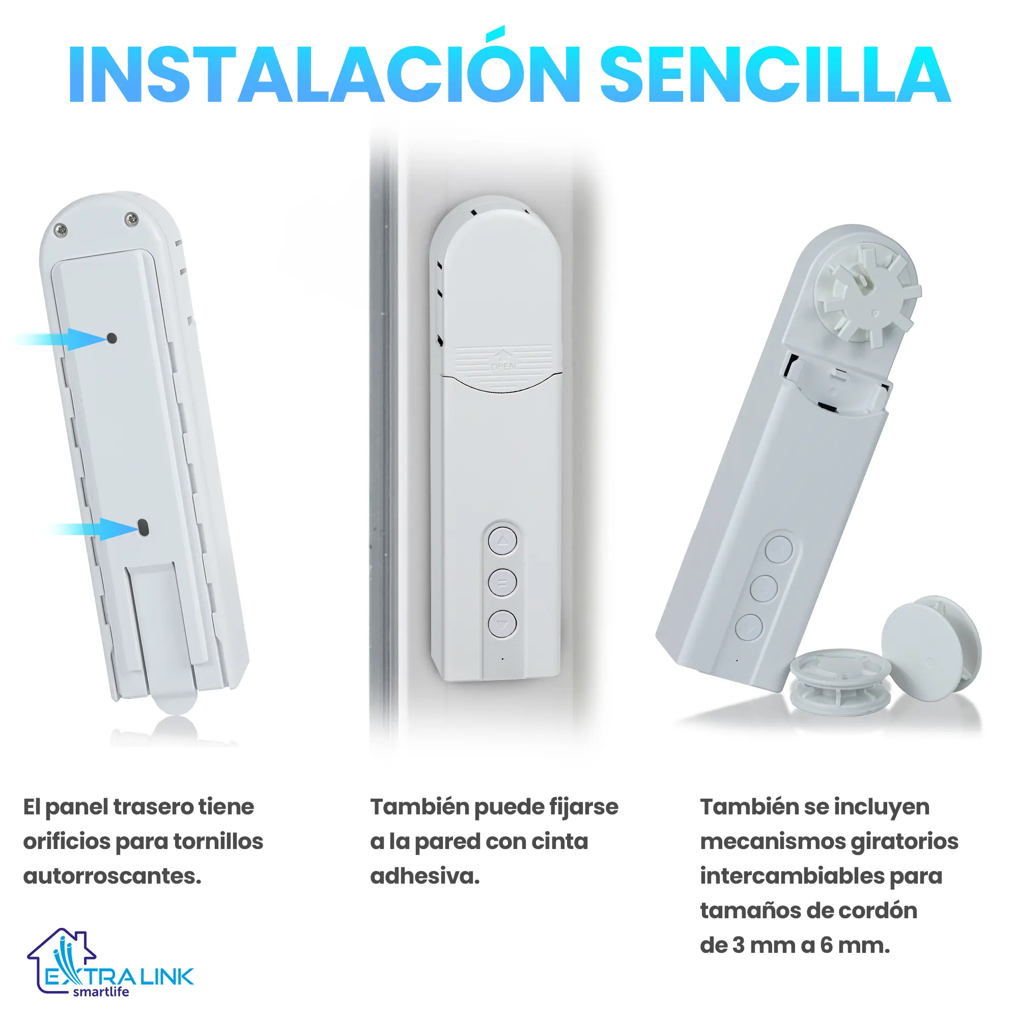 EXTRALINK SMART ROLLER BLINDS MOTOR ESH-RBM1