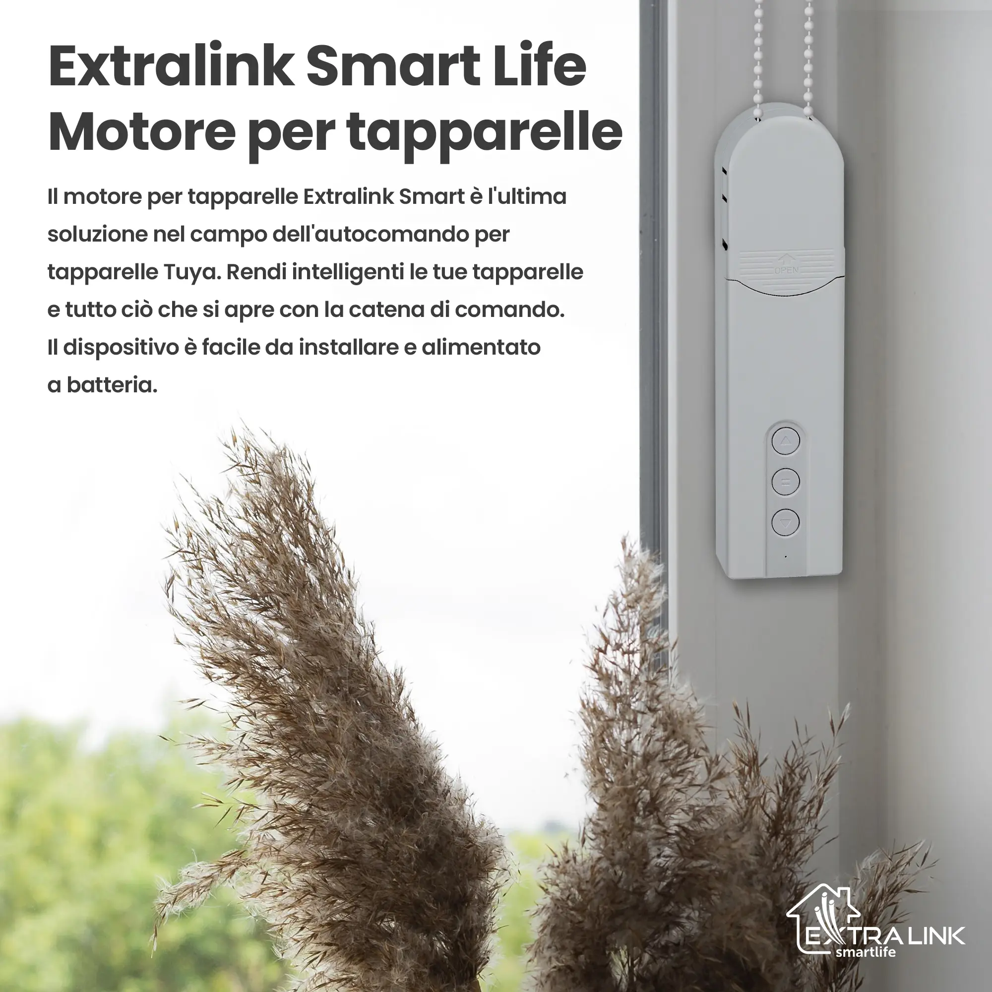 MOTORE PER TENDE A RULLO INTELLIGENTI EXTRALINK ESH-RBM1