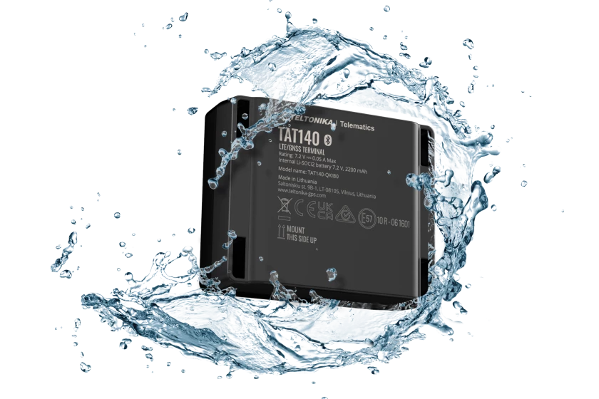 Teltonika TAT140 | Tracker GPS | 4G LTE Cat 1, Bluetooth 4.2, IP68, Micro SIM