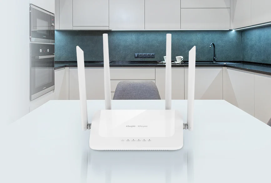 RUIJIE RG-EW1200 AC1200 DUAL-BAND WIRELESS ROUTER, 1x WAN, 3X LAN 100MBPS batna24