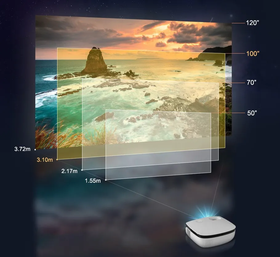 PROYECTOR OVERMAX MULTIPIC 2.5