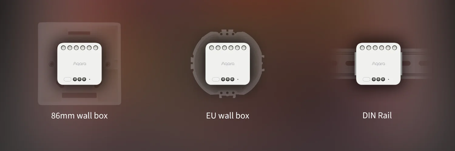 AQARA DUAL RELAY MODULE T2 DCM-K01 batna24