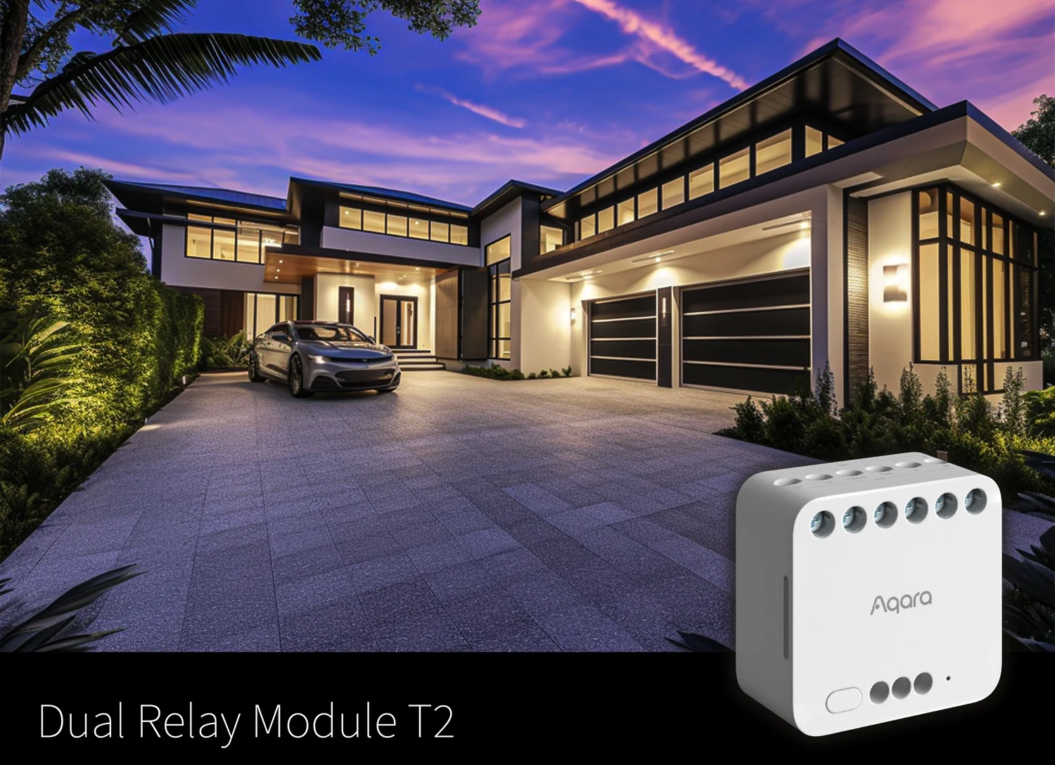 AQARA DUAL RELAY MODULE T2 DCM-K01 batna24