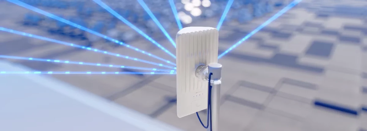 UBIQUITI WAVE-AP-MICRO-EU 60GHZ+5GHZ ÇOK NOKTALI BAZ İSTASYONU, 90 DERECE, 15 İSTEMCİ, 2,7GBPS batna24