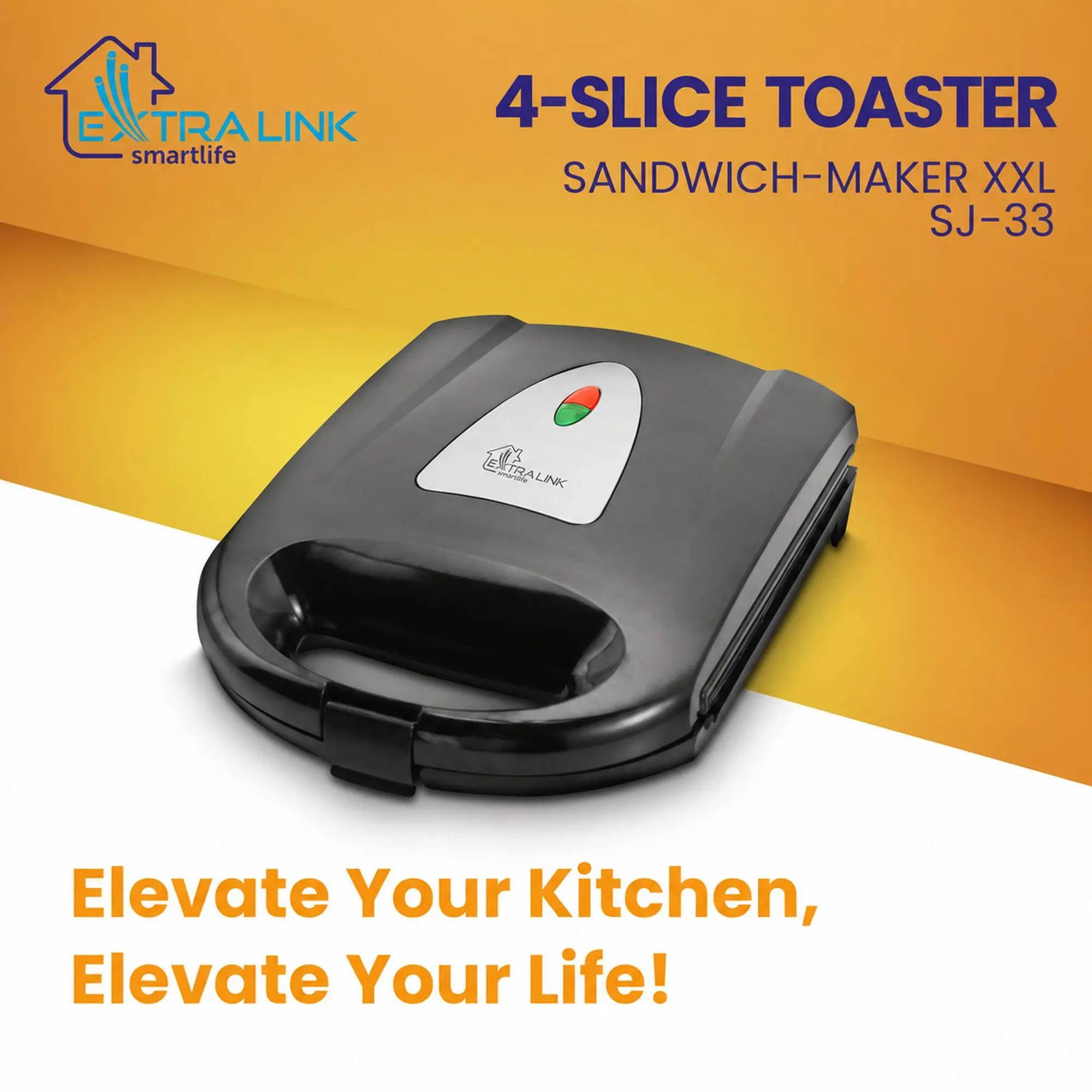 SANDWICH-MAKER XXL SJ-33