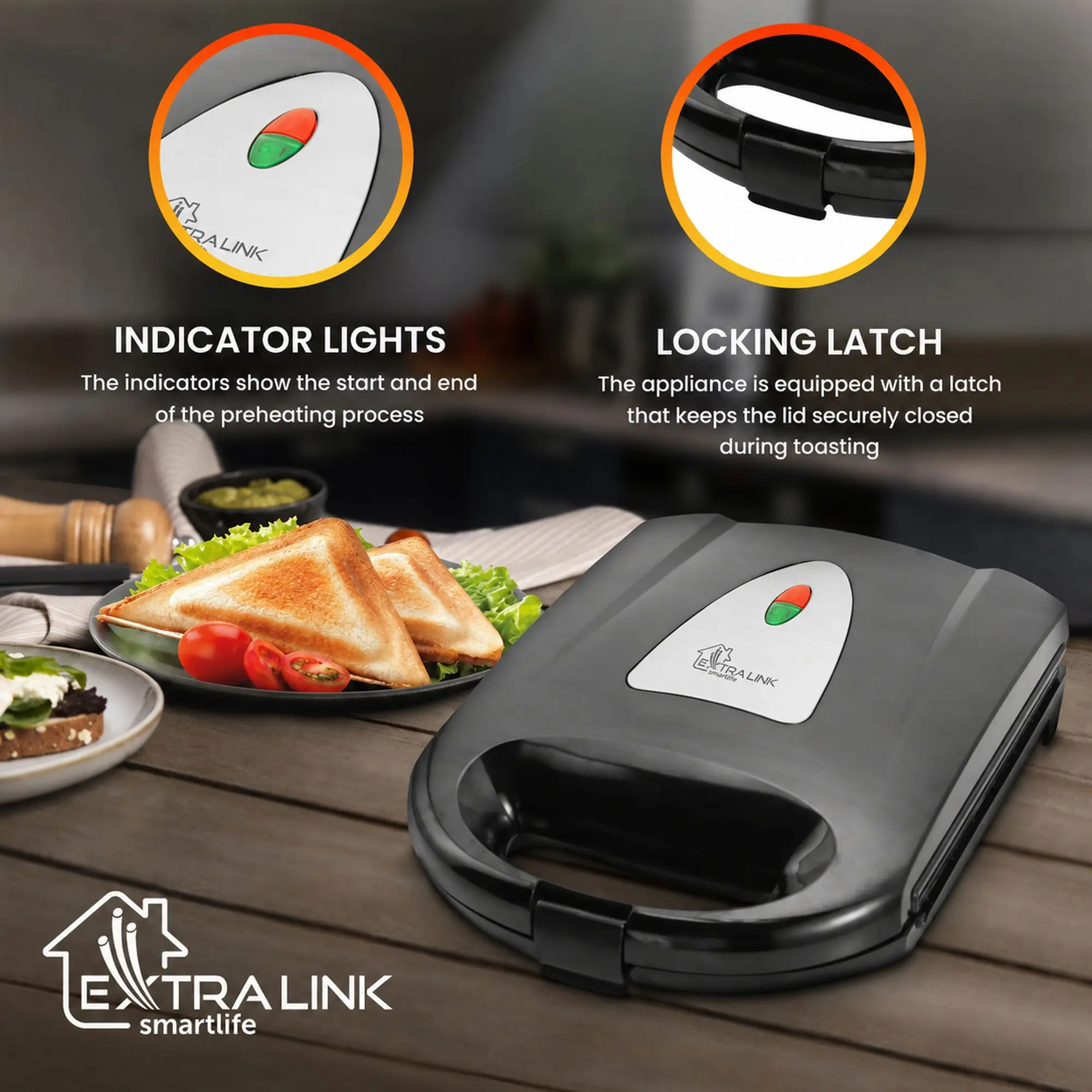 SANDWICH-MAKER XXL SJ-33