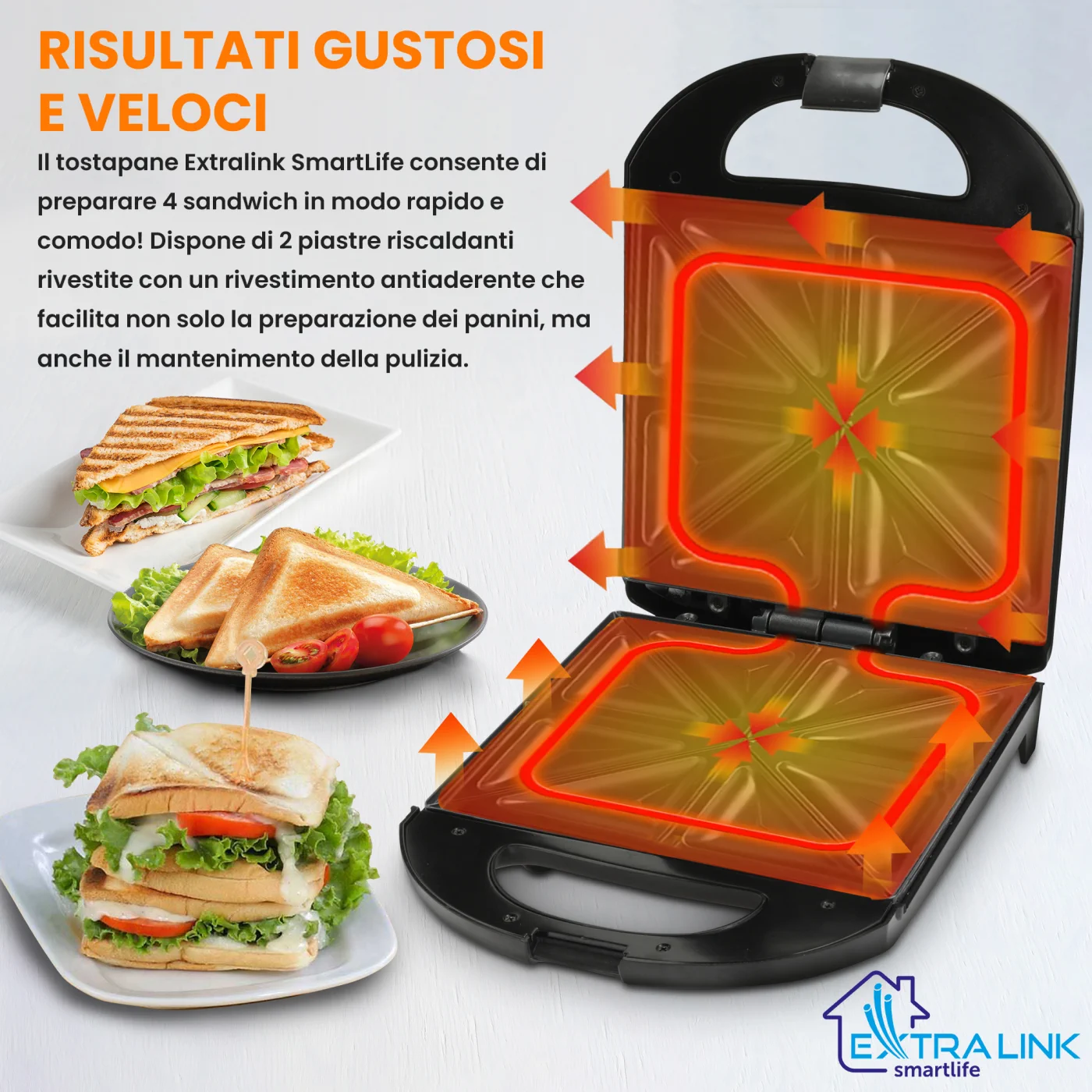 SANDWICH-MAKER XXL SJ-33