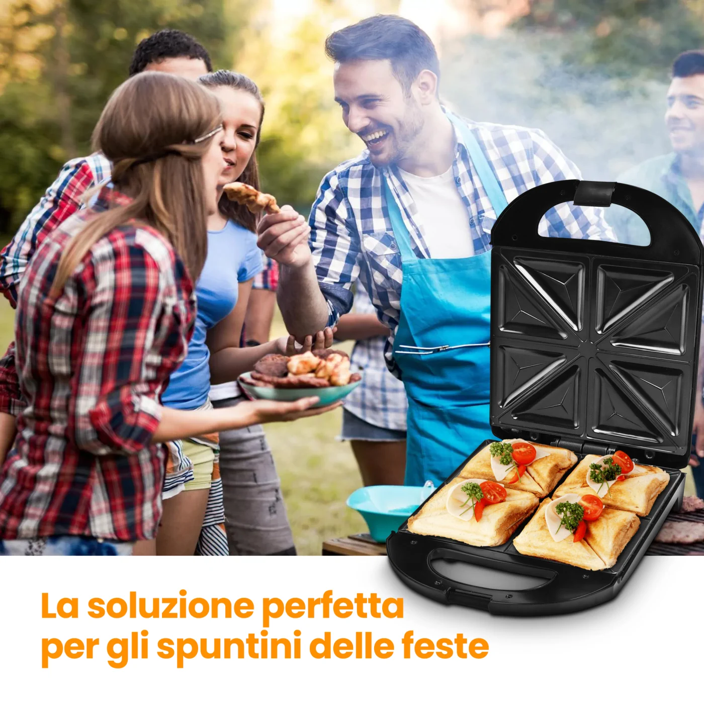 SANDWICH-MAKER XXL SJ-33