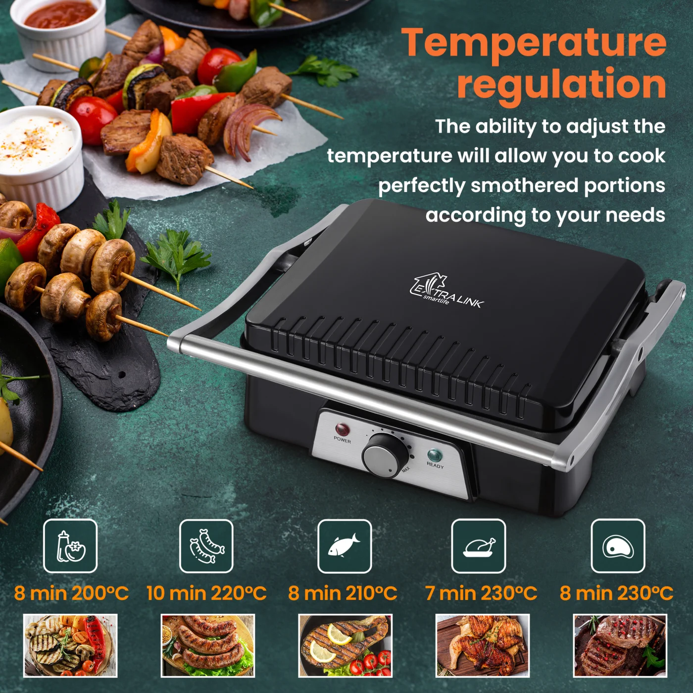 EXTRALINK ELECTRIC GRILL SJ-36
