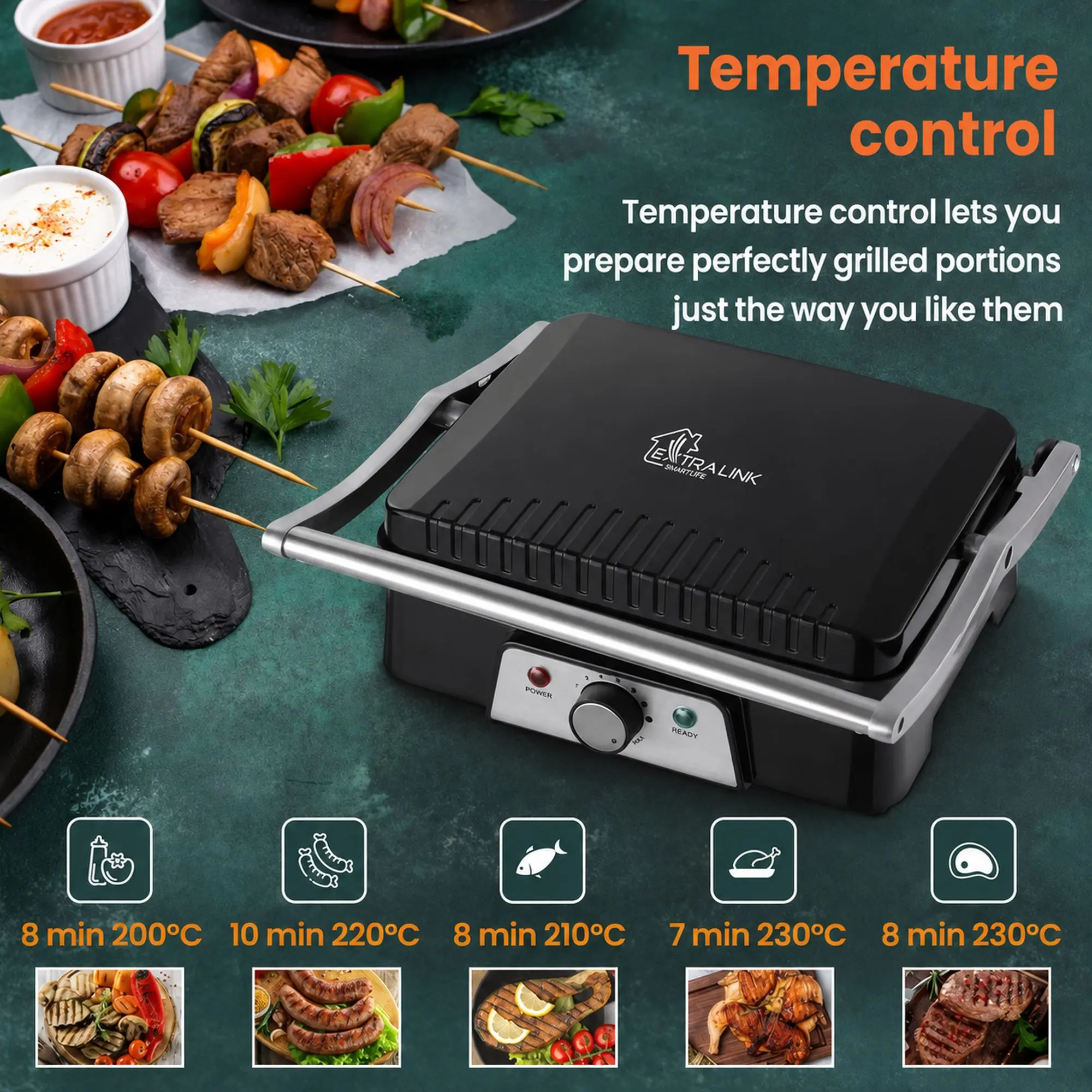 EXTRALINK ELECTRIC GRILL SJ-36