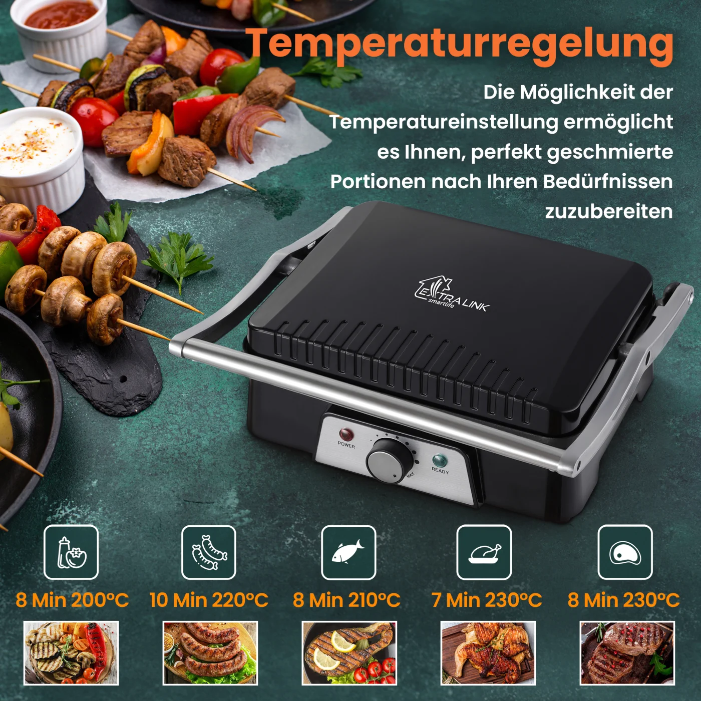 EXTRALINK ELECTRIC GRILL SJ-36