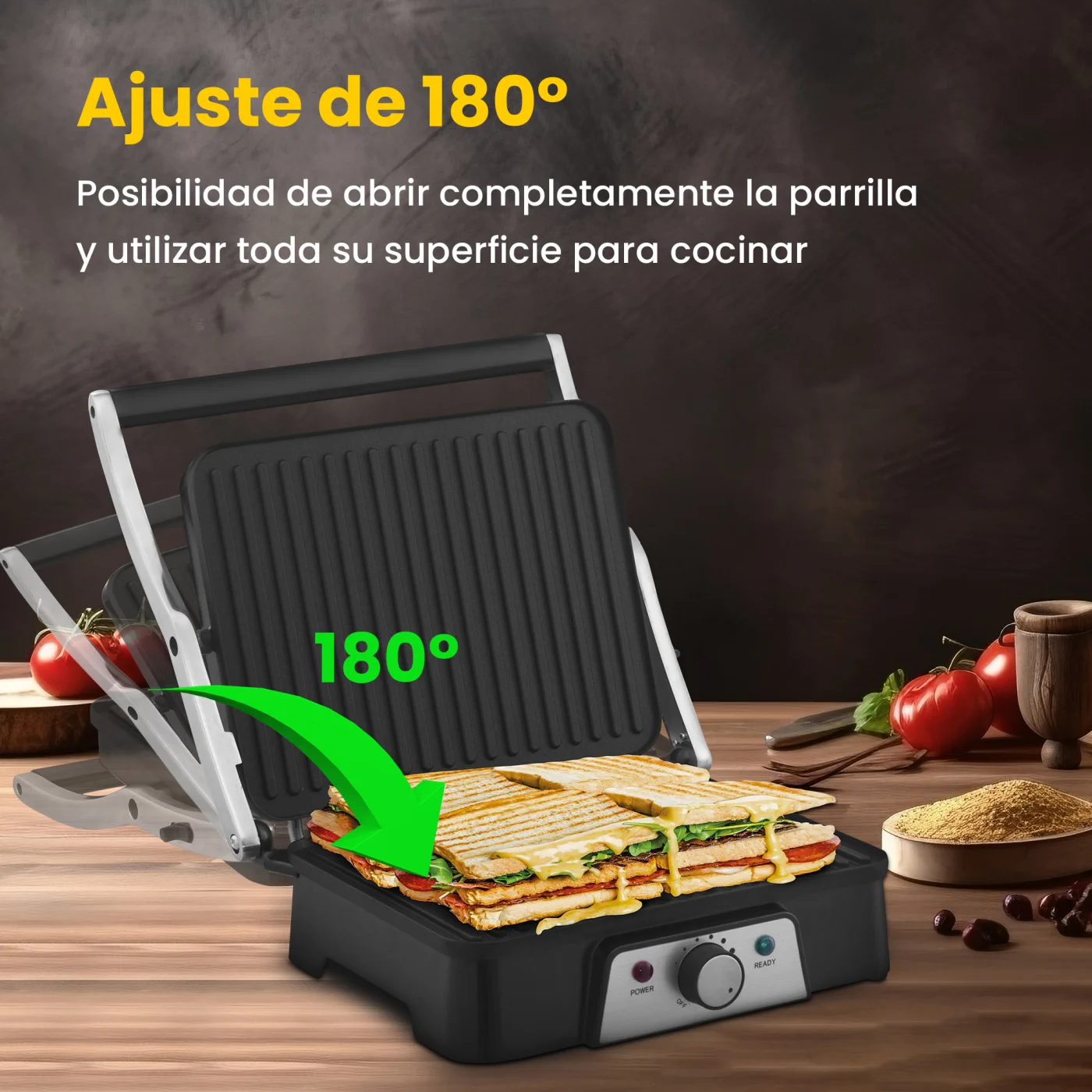 PARILLA ELÉCTRICA EXTRALINK SJ-36