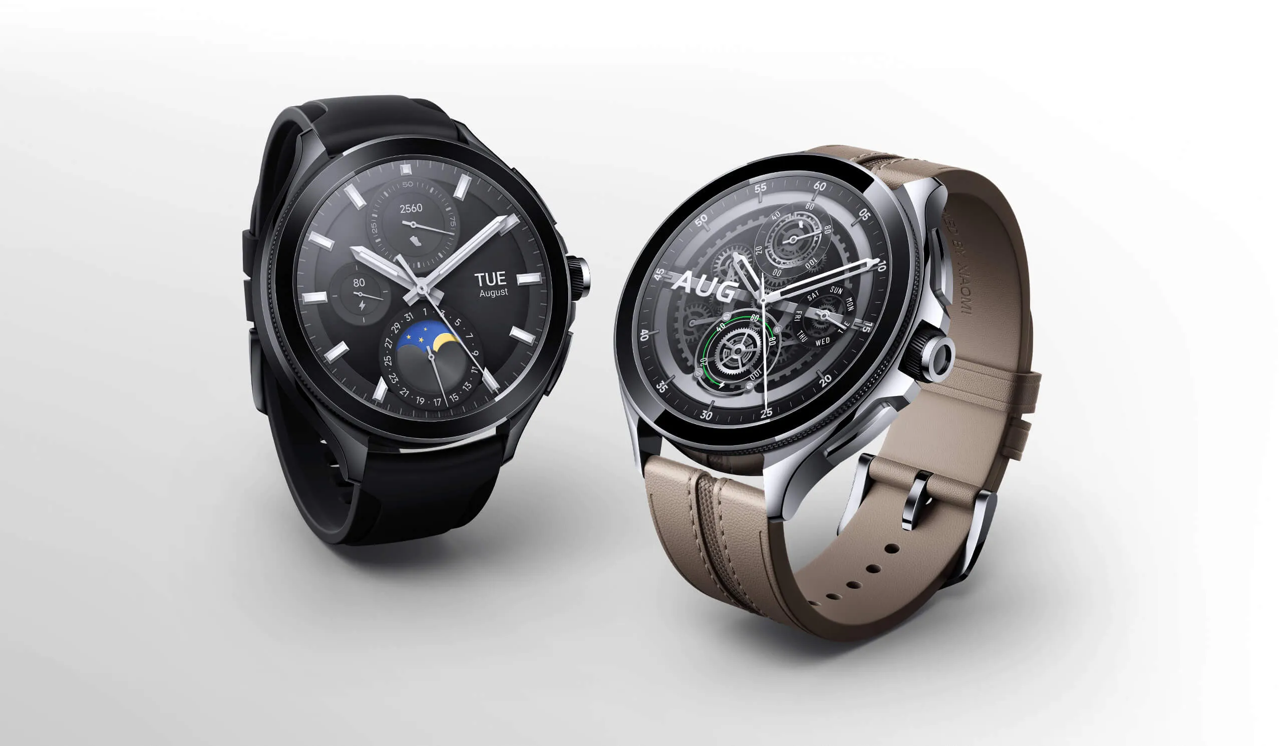 XIAOMI WATCH 2 PRO - 4G LTE CAIXA PRATEADA COM BRACELETE EM PELE CASTANHA, M2233W1
