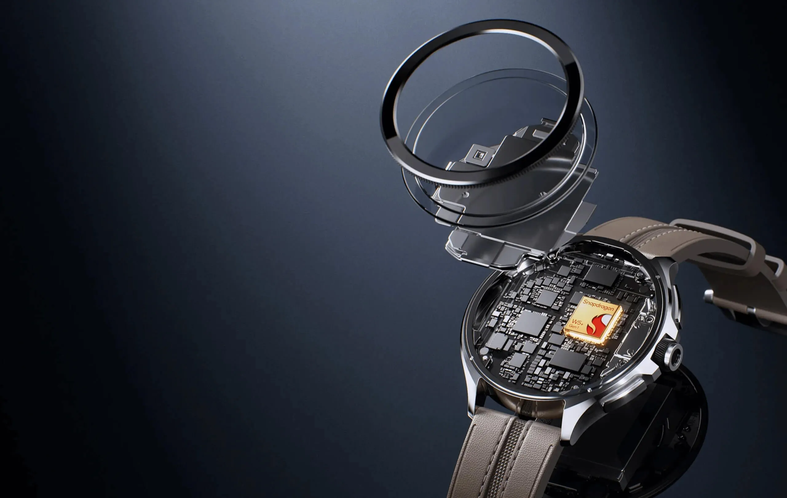 XIAOMI WATCH 2 PRO - 4G LTE CAIXA PRATEADA COM BRACELETE EM PELE CASTANHA, M2233W1